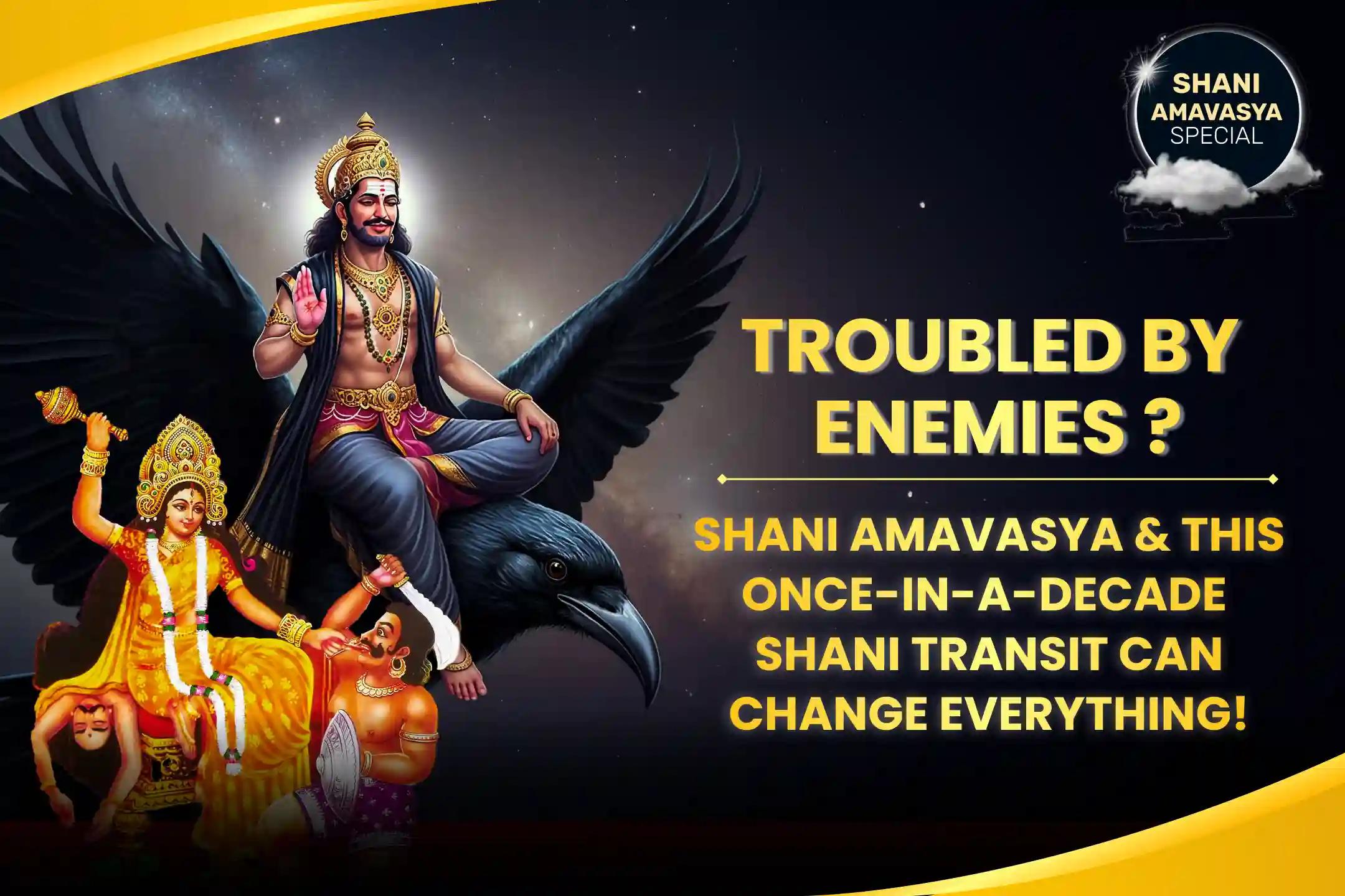 Shani Amavasya Maa Bagalmukhi-Shani Combo Special Maa Bagalamukhi Tantra Yukta Havan and Shani Til Tel Abhishek to get Blessing for Victory over Enemies and in Court Cases