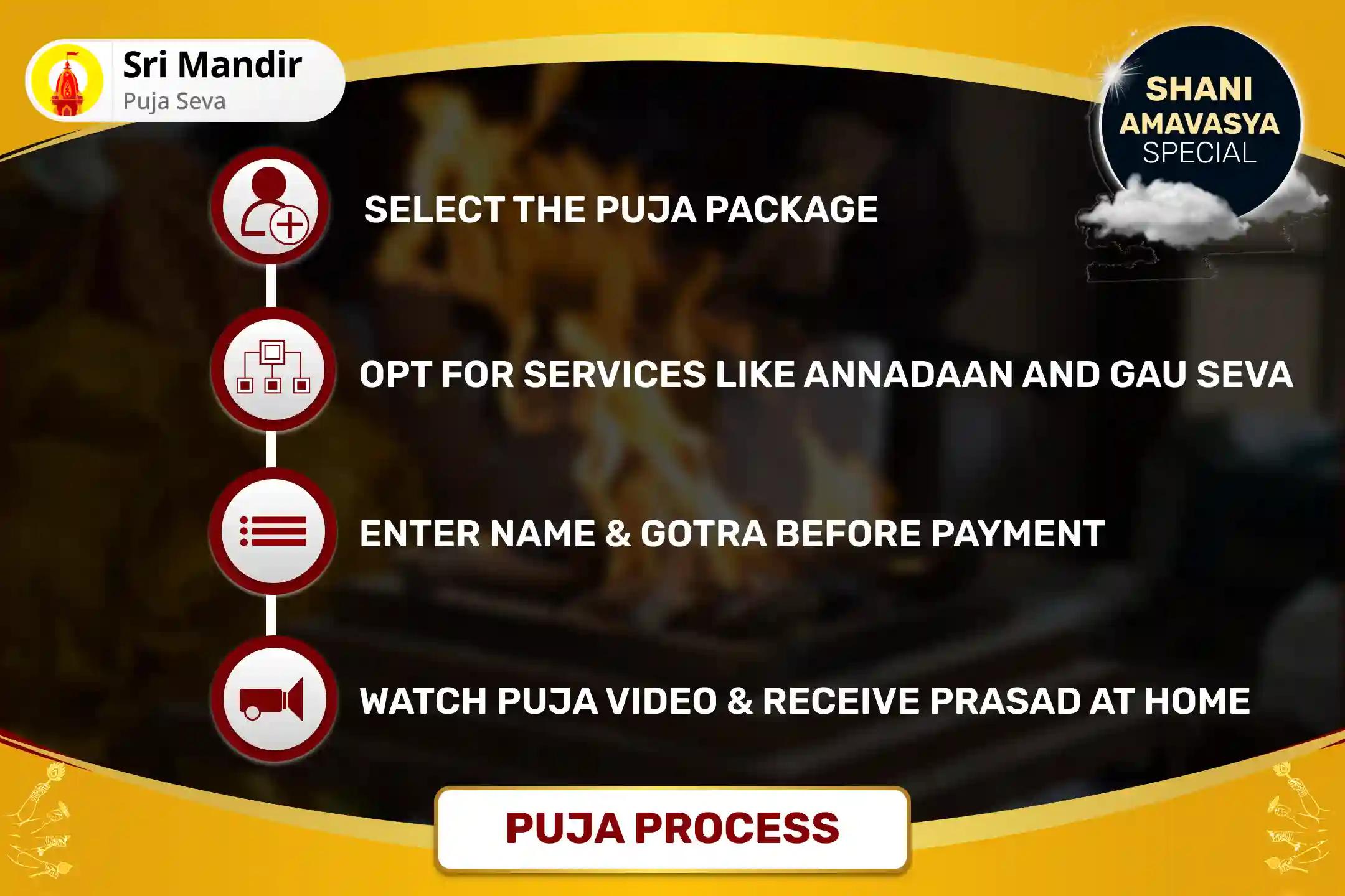 Shani Amavasya 21 Brahman Mahavidya Mahanushthan Bagalamukhi-Pratyangira Kavach Path, 1,25,000 Bagalamukhi Mool Mantra Jaap and Havan for Devi's Protection to Repel Malevolent Energies and Negative Influences