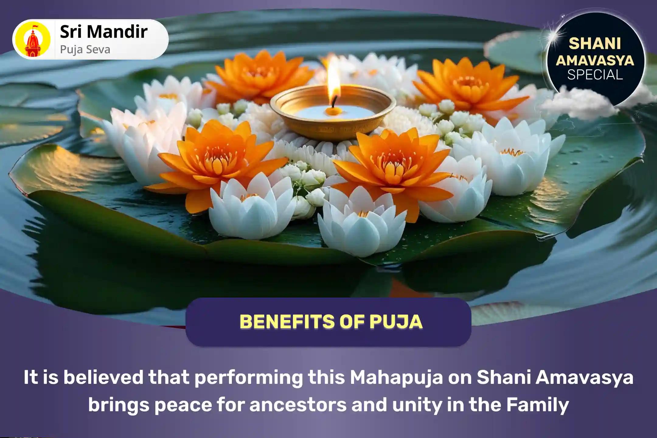 Shani Amavasya Pitru Dosh Shanti Ganga Ghat Special Narayan Bali, Naag Bali and Pitru Shanti Mahapuja for Peace of Departed Souls