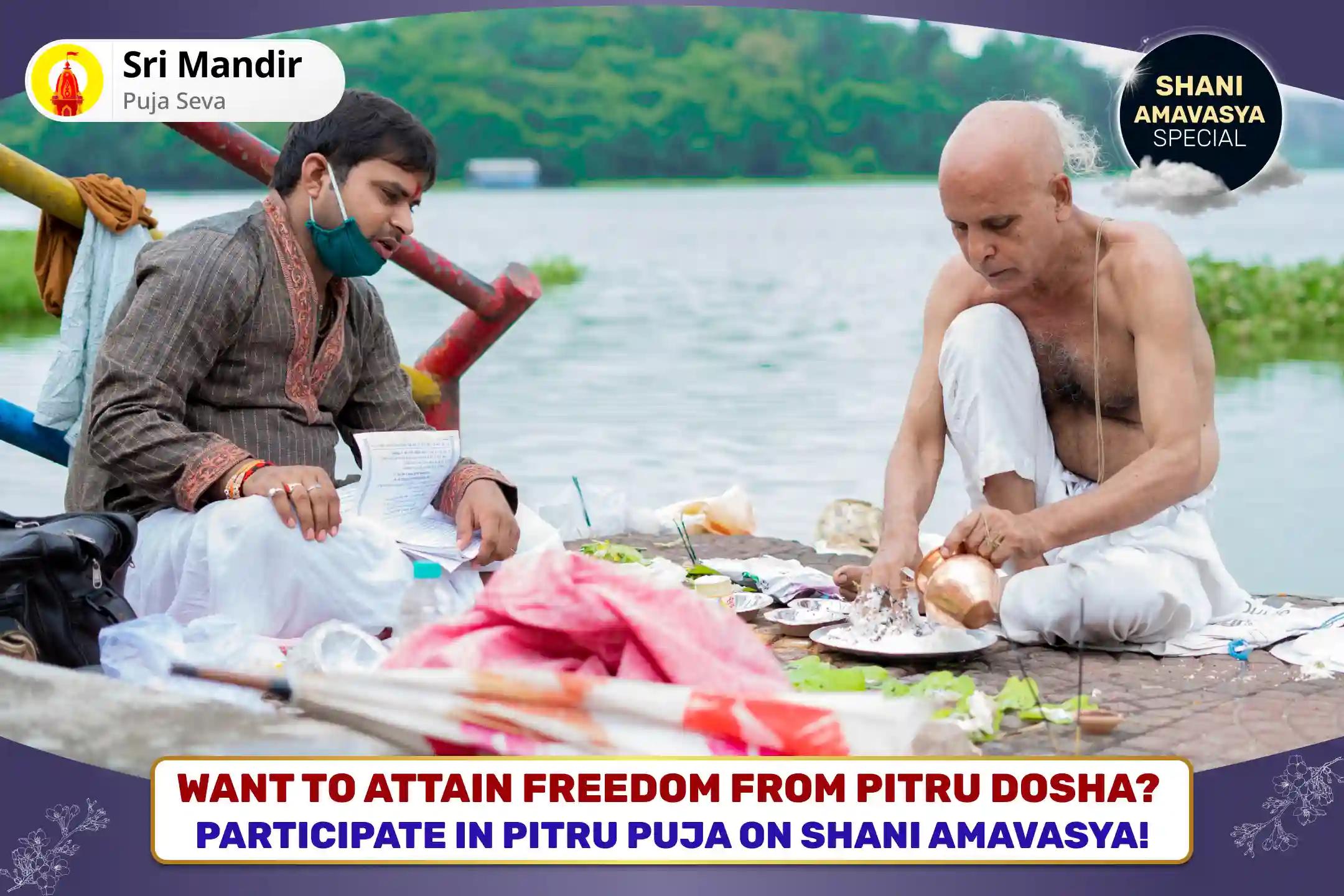 Shani Amavasya Pitru Dosh Shanti Kashi Special Pitru Dosh Shanti Puja and Kashi Ganga Aarti for Peace of Ancestor's souls and Resolving Family Disputes