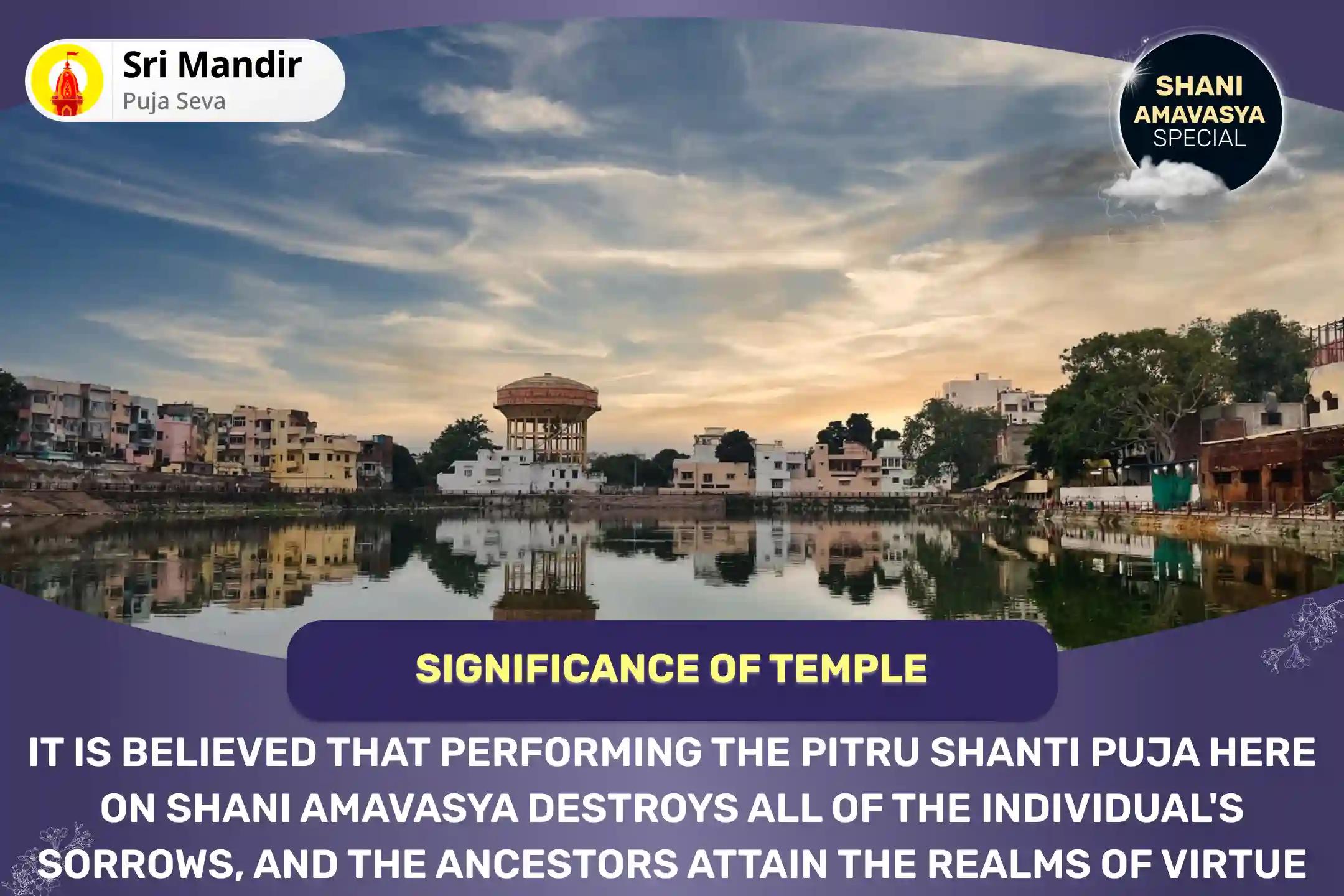 Shani Amavasya Pitru Dosh Shanti Kashi Special Pitru Dosh Shanti Puja and Kashi Ganga Aarti for Peace of Ancestor's souls and Resolving Family Disputes