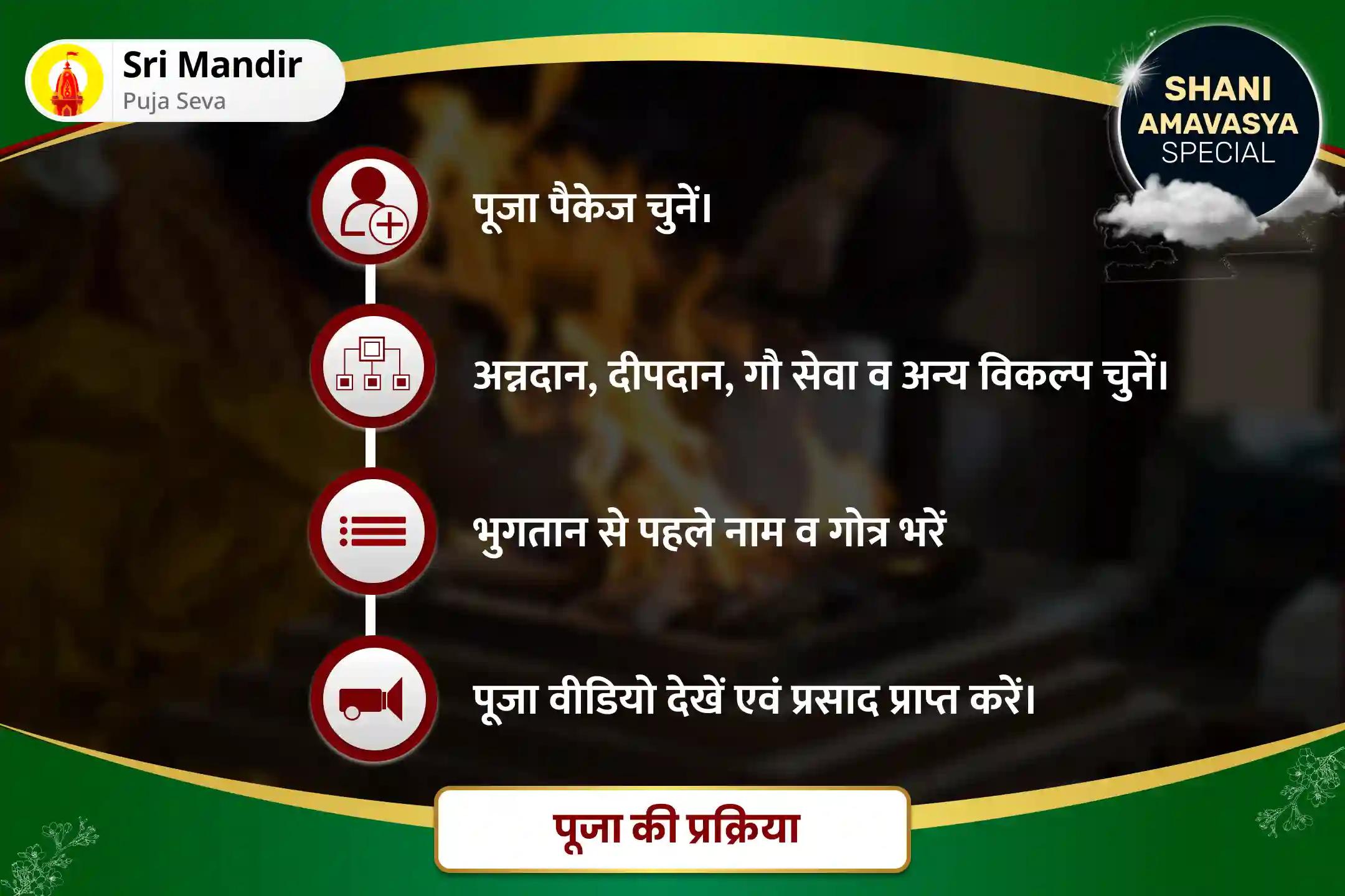 शनि अमावस्या राहु-केतु शांति राहु पैठाणी विशेष शनि अमावस्या राहु-केतु शांति राहु पैठाणी विशेष काल सर्प दोष शांति पूजा एवं शिव रुद्राभिषेक