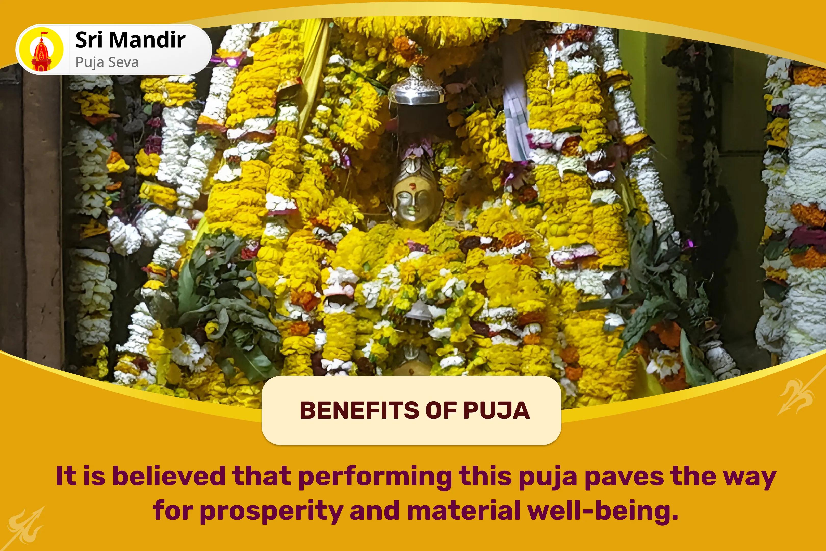 Rahu-Guru Wealth and Prosperity Kashi Special Brihaspati-Rahu Yuti Dosha Nivaran 18,000 Rahu Mool Mantra Jaap, 16,000 Brihaspati Mool Mantra Jaap and Havan for Prosperity and Material Well-Being