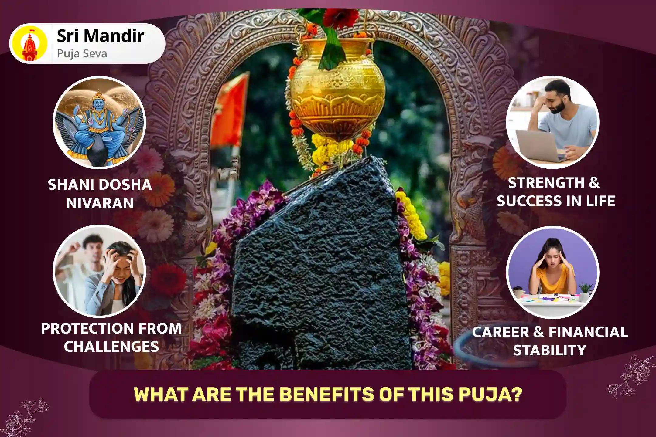 Turn Setbacks into Triumphs with Shani’s Blessings! Shani Shanti Mahapuja and Yagya for Overcoming Challenges and Adversities in Life