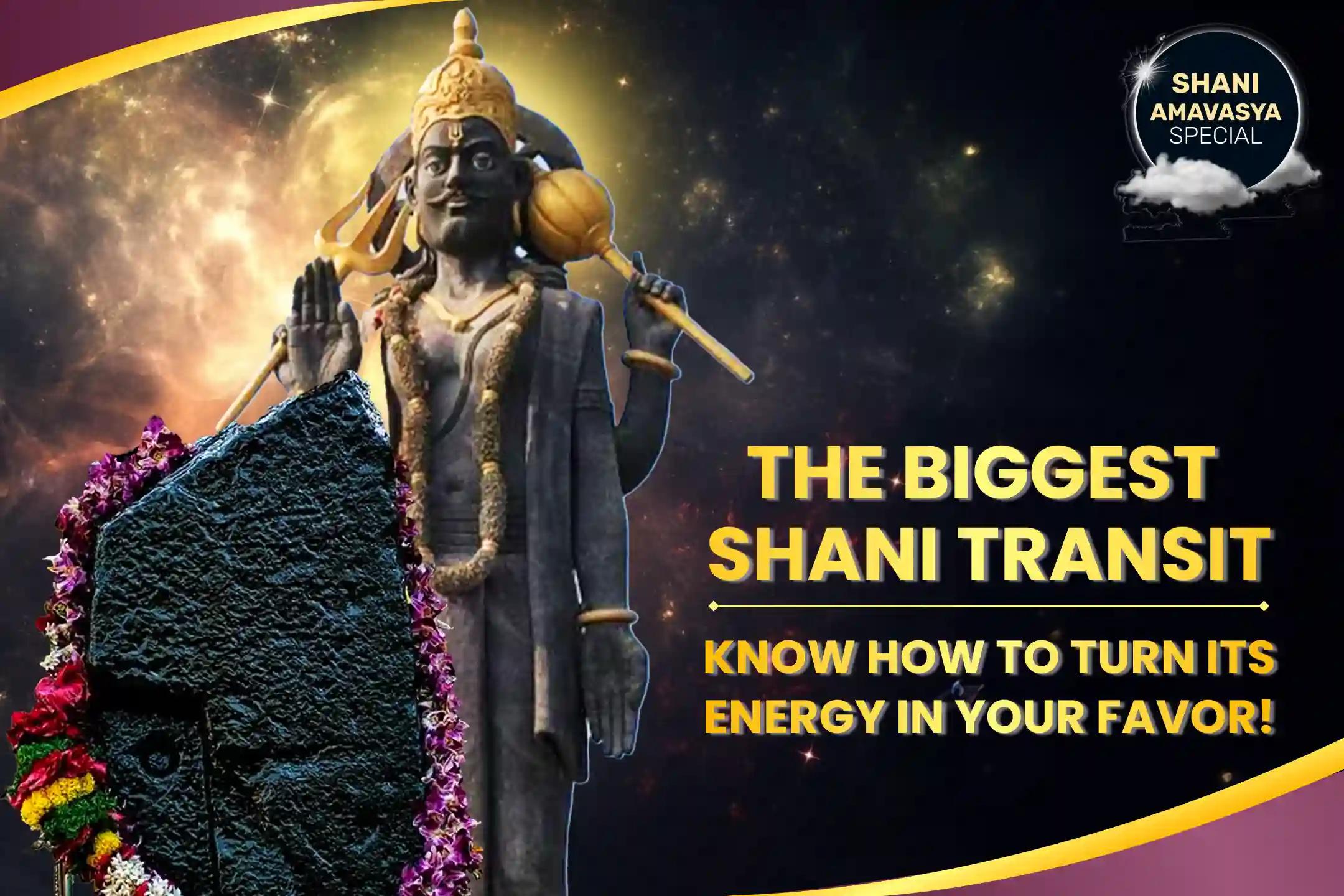 Shani Amavasya 'Transit of Shani' Special Shani Shingnapur Til Tel Abhishek and Kosi Kalan Saade Saati Peeda Shanti Puja & Yagya for Overcoming Challenges and Adversities in Life