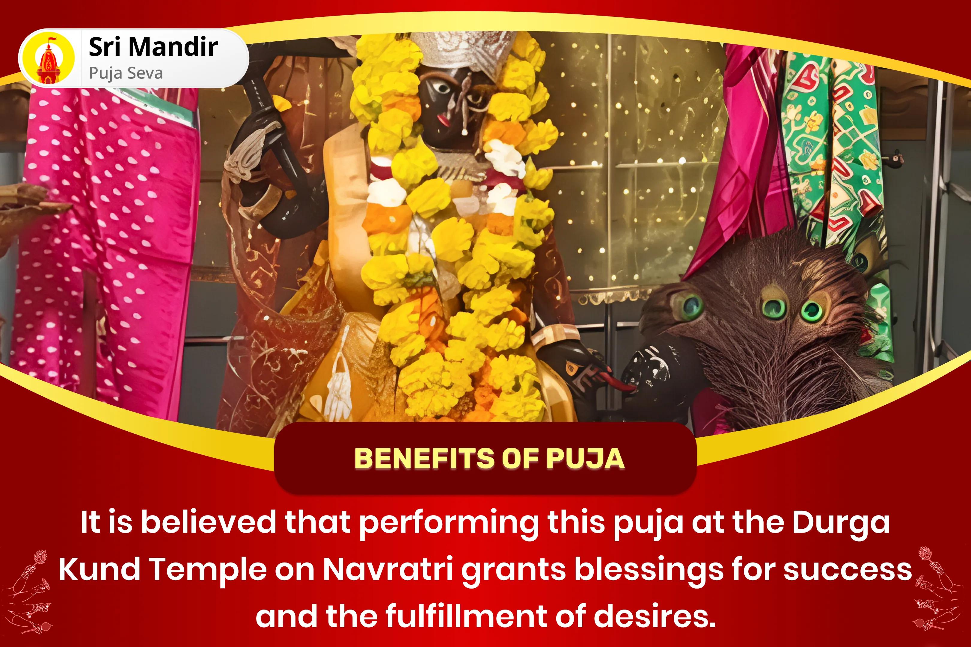 Navratri Sarva Durga Raksha Mahahavan Special 1,25,000 Navarna Mantra Jaap, Durga Saptashati and Nav Chandi Mahahavan for Victory, Abundance & Wish Fulfillment!