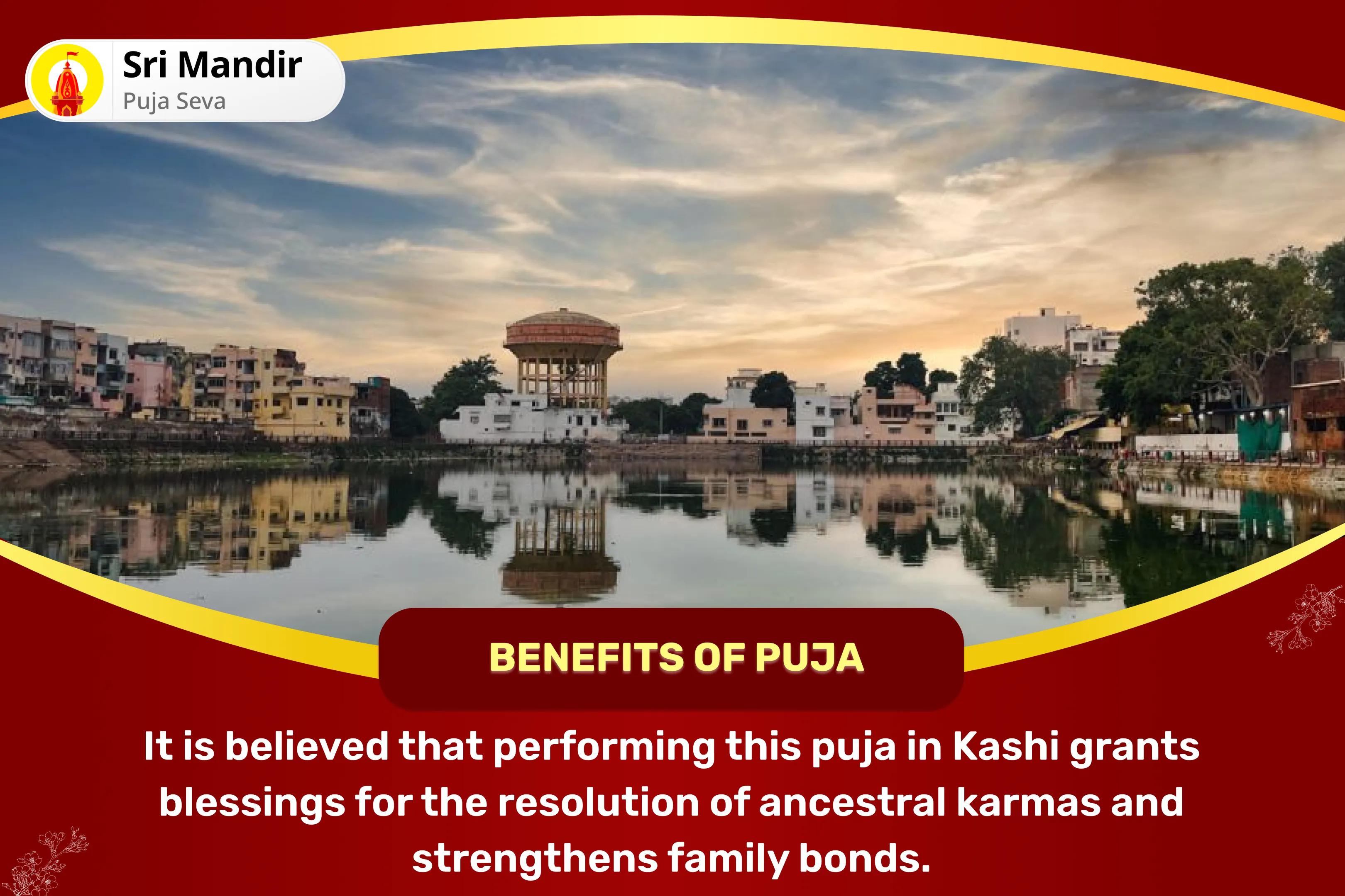  Pitru Dosha Remedy Kashi Special Surya-Shani Dosha Nivaran Puja and Pitru Mahadaan Kunjika Arpan heal Ancestral Karmas, Strengthen Family Bonds