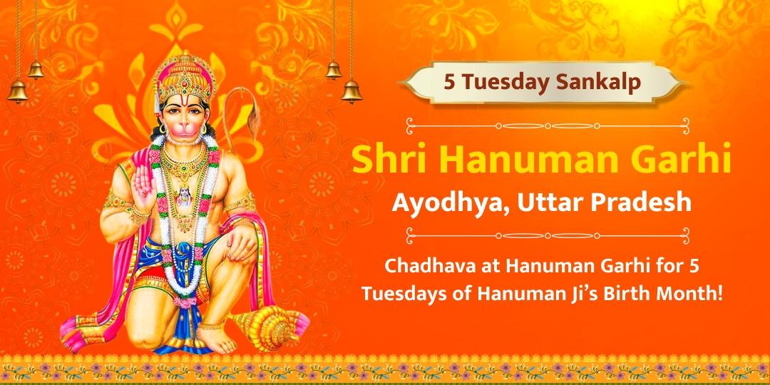 Hanuman Garhi 5 Tuesdays Chadhava Sankalp