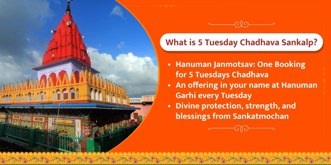 Hanuman Garhi 5 Tuesdays Chadhava Sankalp