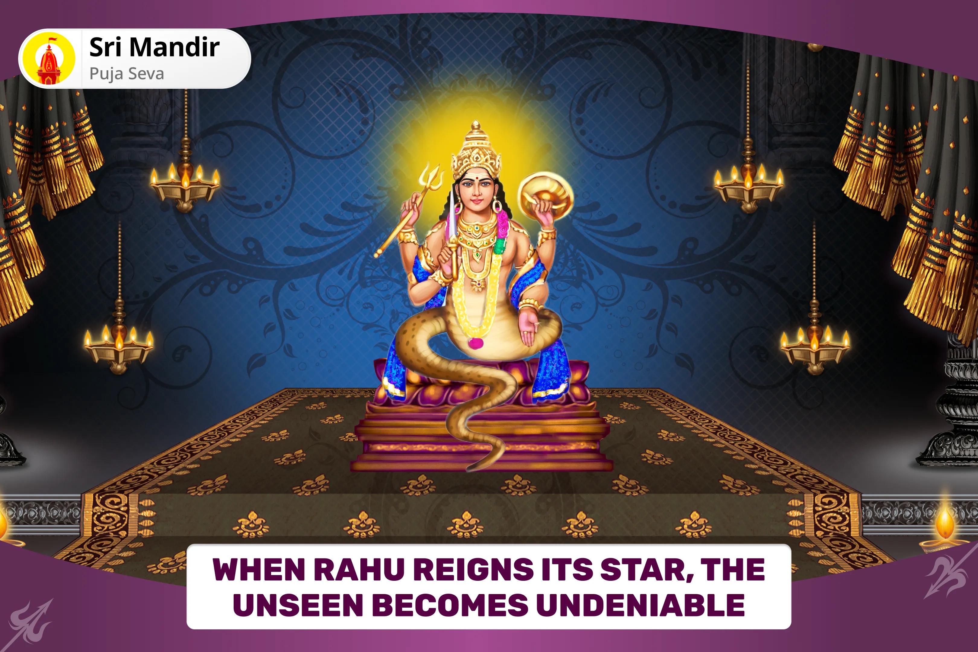 Nakshatra of Rahu Special Rahu Shanti Jaap and Havan for Blessings of Mental Stability and Success