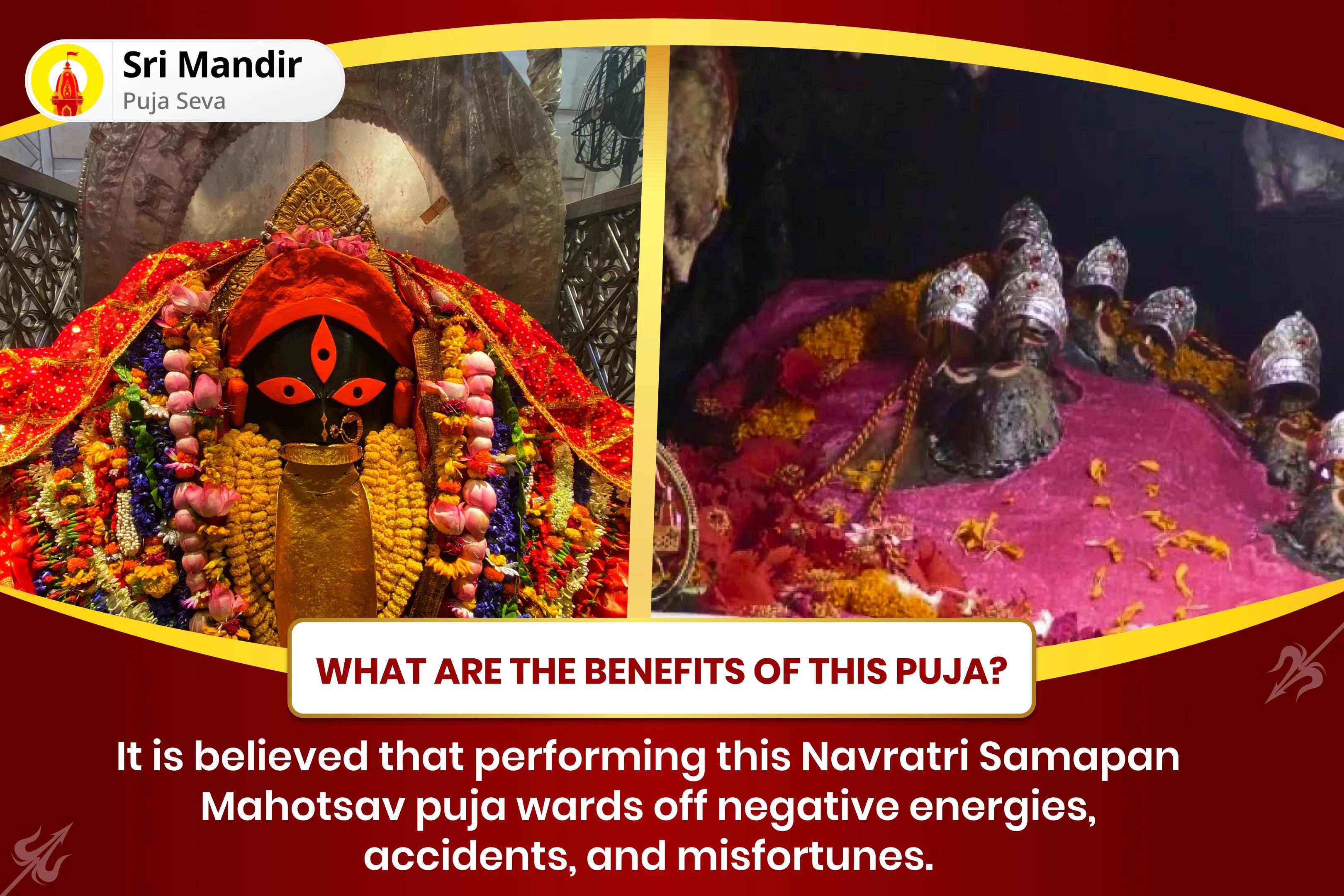 Navratri Samapan Mahotsav - Saptami Ashtami Navami Special Navratri Shaktipeeth Mahapujan, Nav Chandi Havan and Vaishno Devi Tirth Kshetra 108 Kanya Bhojan for Warding off Negative Energies, Accidents, And Misfortune
