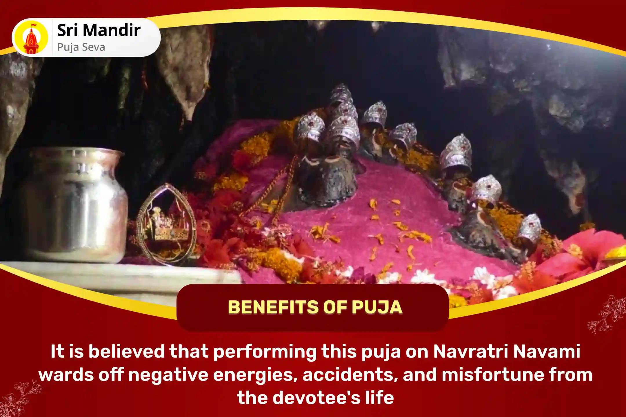 Chitra Navratri Navami : Vaishno Devi Tirth Special Vaishno Devi Nav Chandi Havan for Warding off Negative Energies, Accidents, And Misfortune