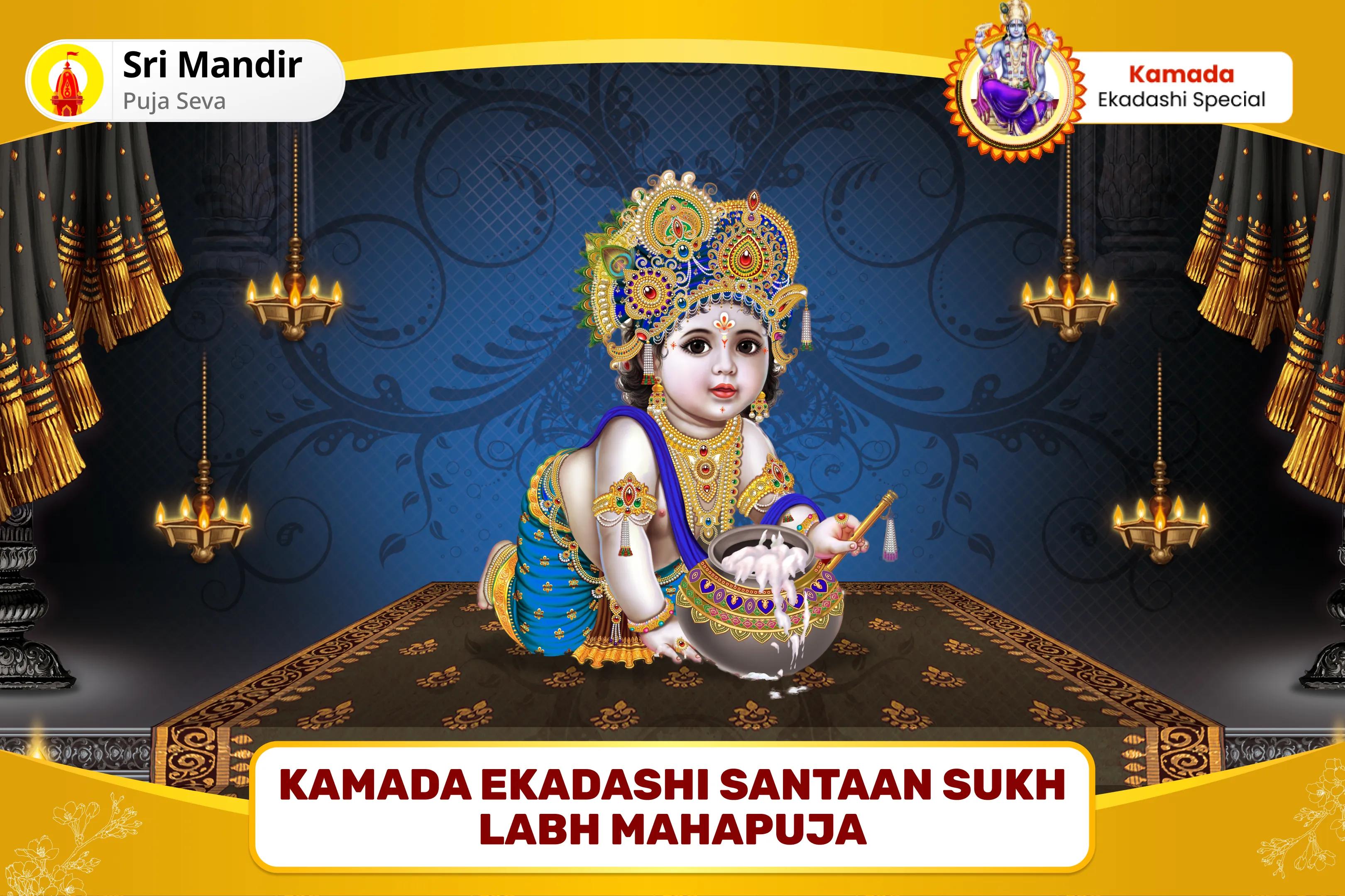 Kamada Ekadashi Santaan Sukh Special 11,000 Santaan Gopal Mantra Jaap, Shri Laddoo Gopal Panchamrit Abhishek, Santaan Sukh Prapti Havan for the Well-Being of Children and Family