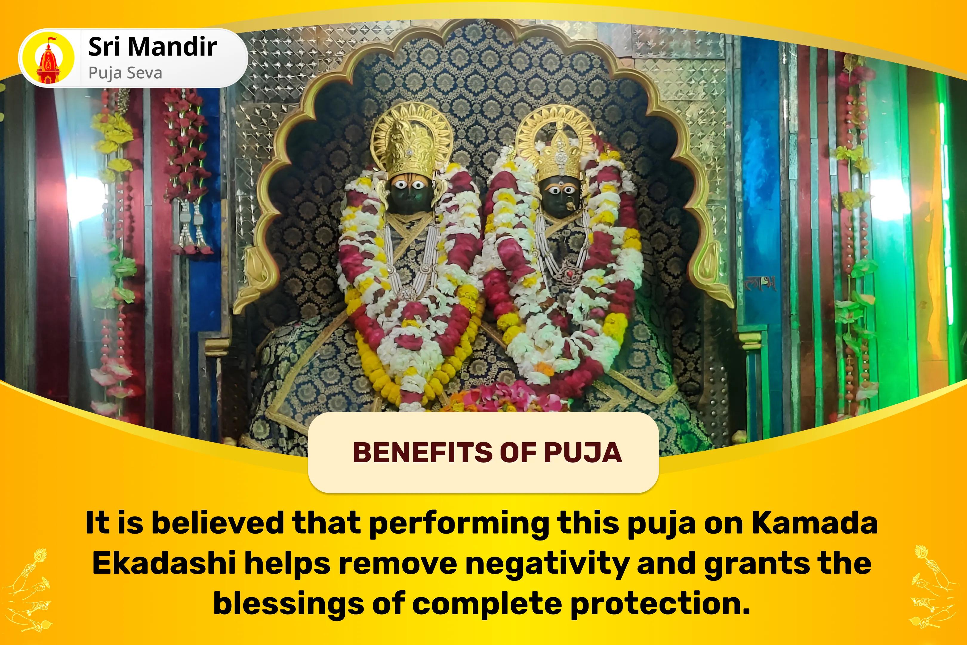 Kamada Ekadashi Veni Madhav Special Veni Madhav Vishnu Ashtavatar Pujan, Abhishek and Sudarshan Yagya for blessings of protection and the removal of negativity