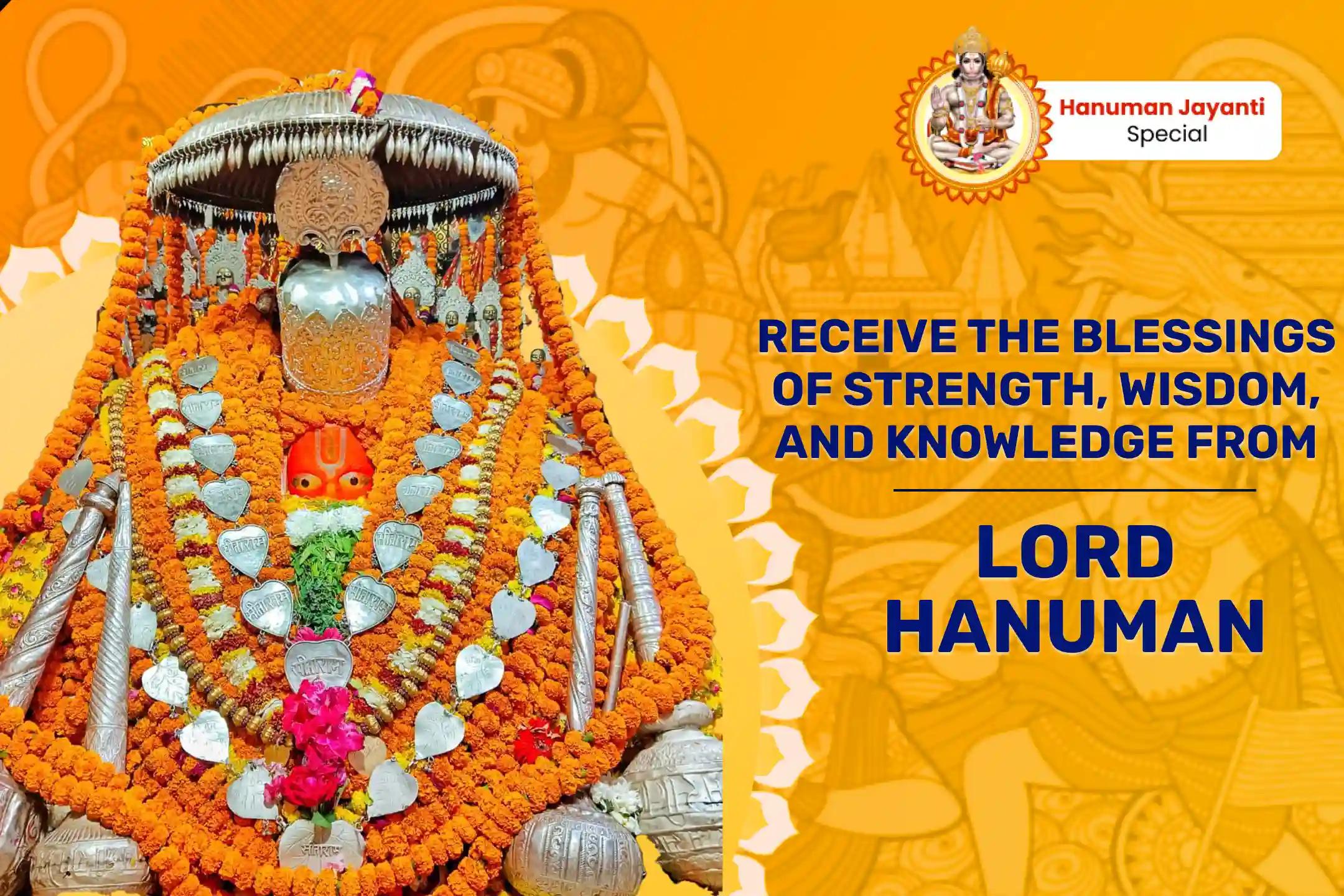 Hanuman Garhi Hanuman Jayanti Mahotsav Chiranjeevi Hanuman Jayanti Special Puja and Yagya For Removal of Obstacles and Protection from Evil