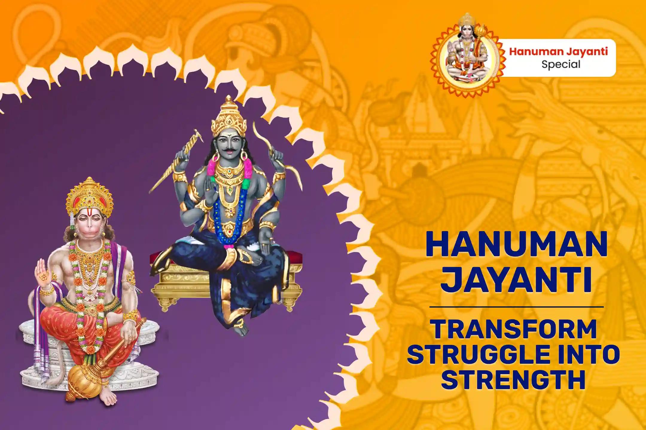 Hanuman Jayanti Shani Shingnapur Special Kalesh Vikaar Hanuman Puja, Shani Dosha Shanti Puja, and Til Tel Abhishek