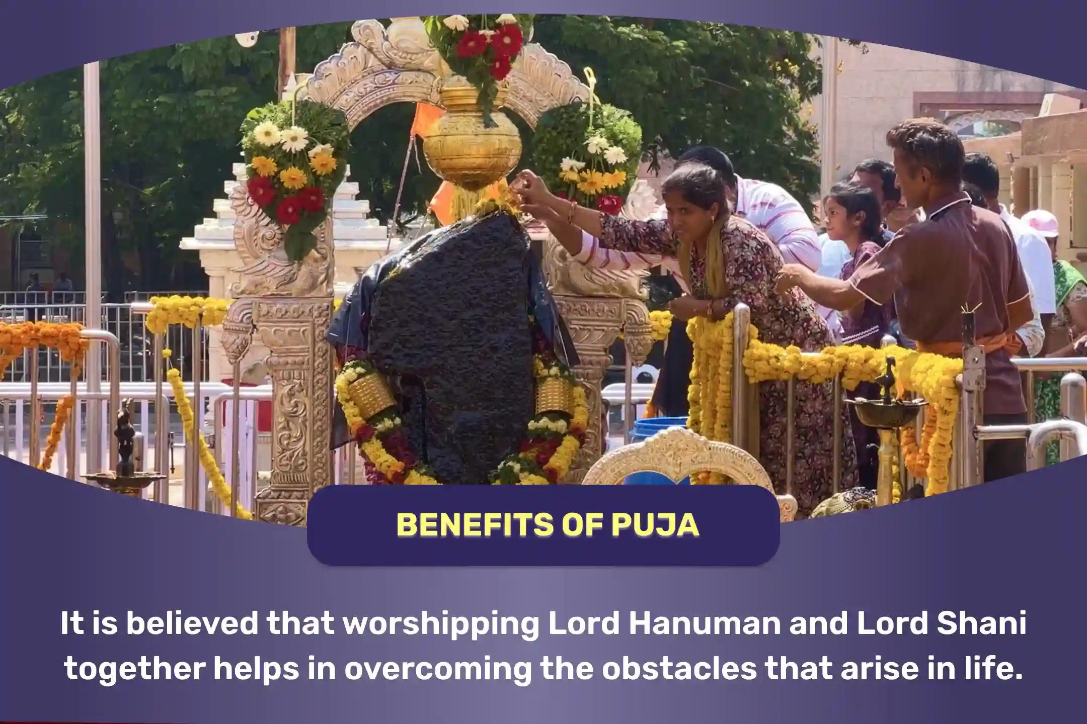 Hanuman Jayanti Shani Shingnapur Special Kalesh Vikaar Hanuman Puja, Shani Dosha Shanti Puja, and Til Tel Abhishek