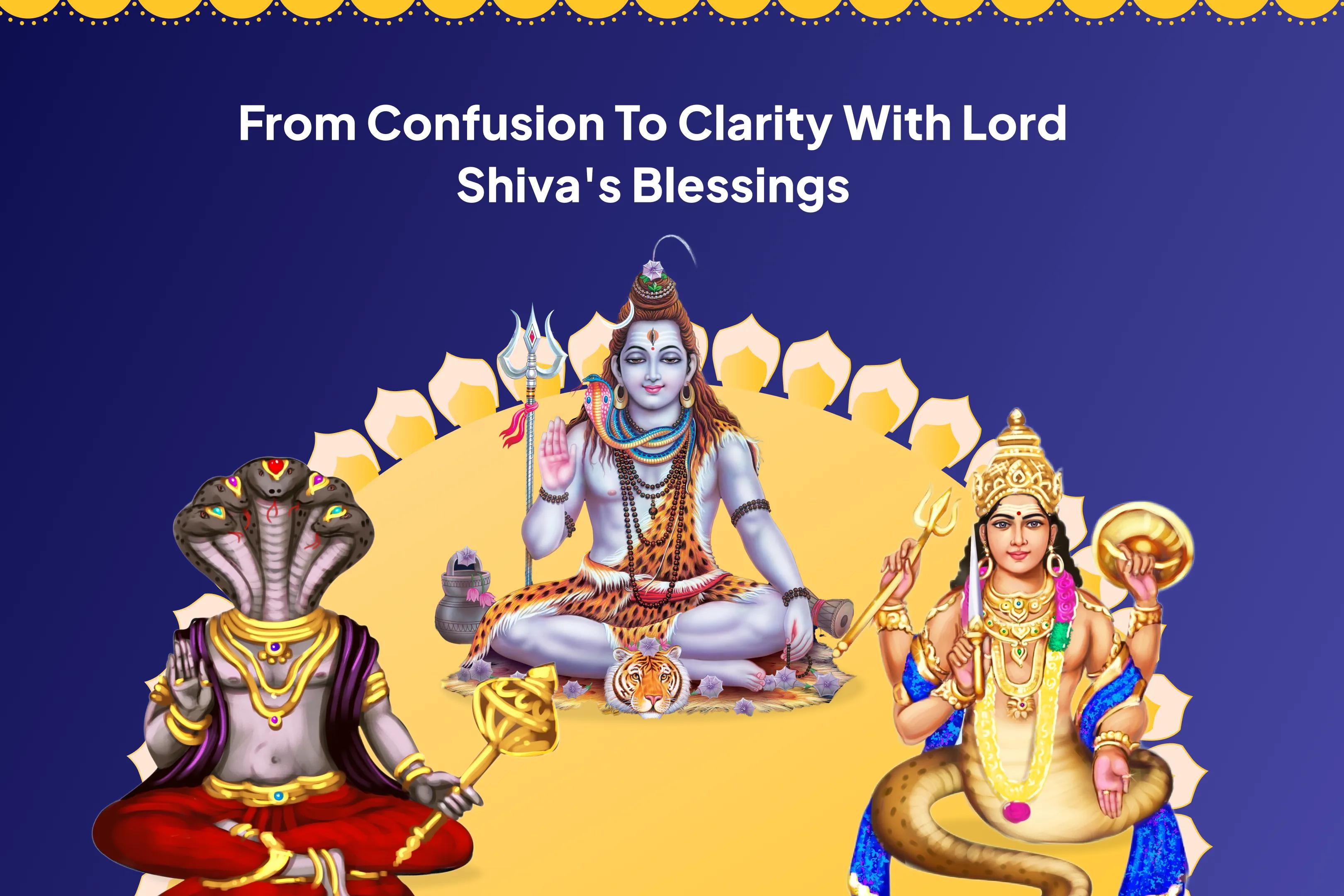 Rahu-Ketu Shanti Nakshatra Special Rahu-Ketu Peeda Shanti Puja and Shiv Rudrabishek For Blessing of Mental Clarity and Improved Decision-Making