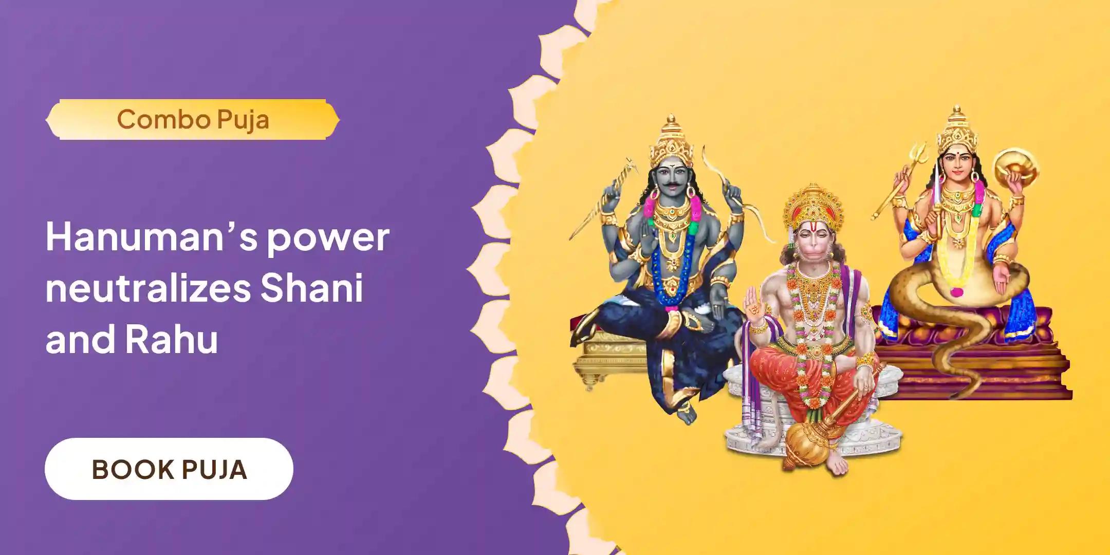 21,000 Hanuman Gayatri Mantra Jaap, 19,000 Shani Mool Mantra Jaap and 18,000 Rahu Mool Mantra Jaap