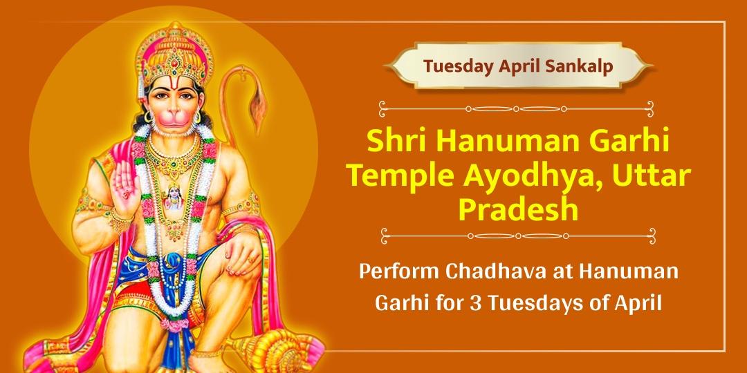 April Last 3 Tuesdays Hanuman Garhi Chadhava Sankalp