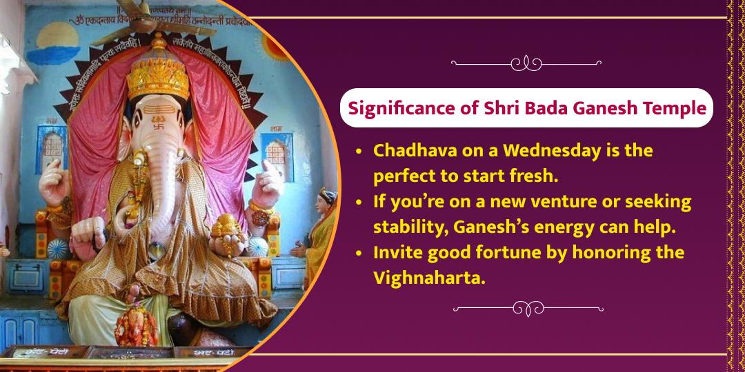 Wednesday Chaturthi Bada Ganesh Chadhava