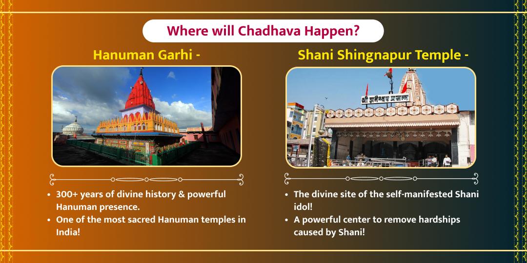 2 Saturday Shani & Hanuman Dual-Temple Chadhava Sankalp