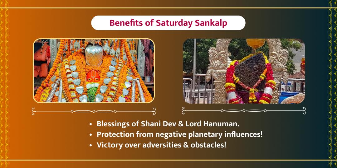 2 Saturday Shani & Hanuman Dual-Temple Chadhava Sankalp