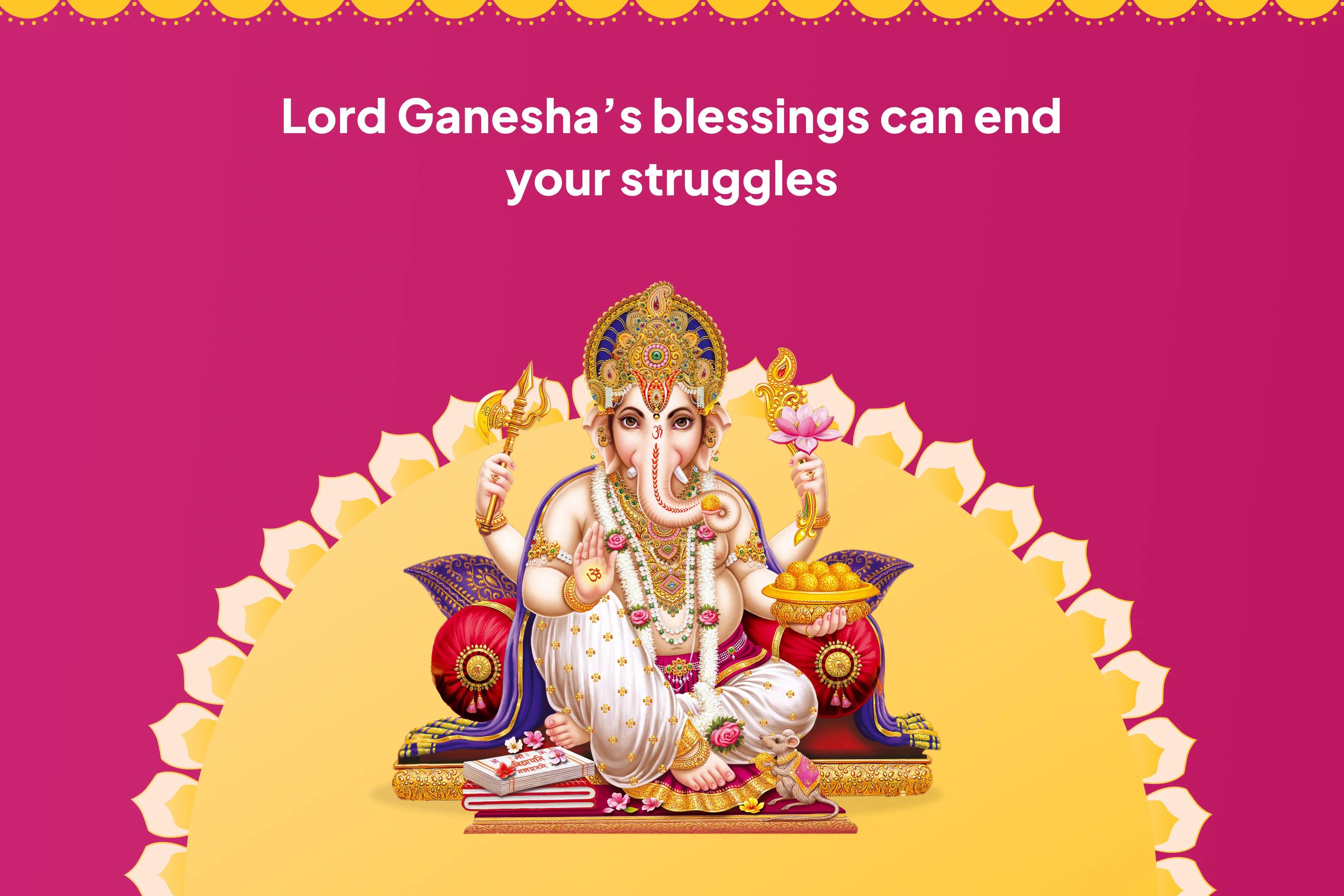Vikata Sankatahara Chaturthi Kashi Special Rin Nashak Ganesh Stotra Path, 1008 Ganesh Durva Archana and 108 Modak Arpan for Blessings of Debt-Relief and Overcoming Negativity