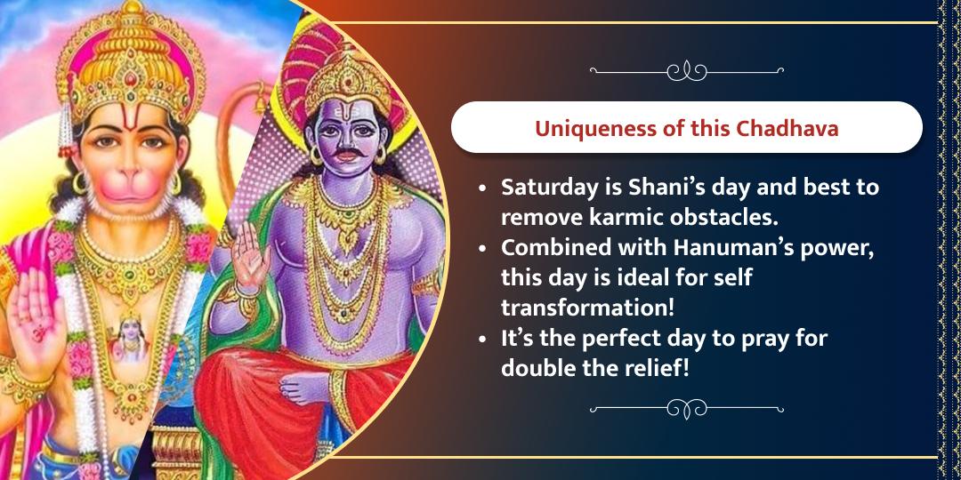 Saturday Special Shani-Hanuman Dual Temple Seva