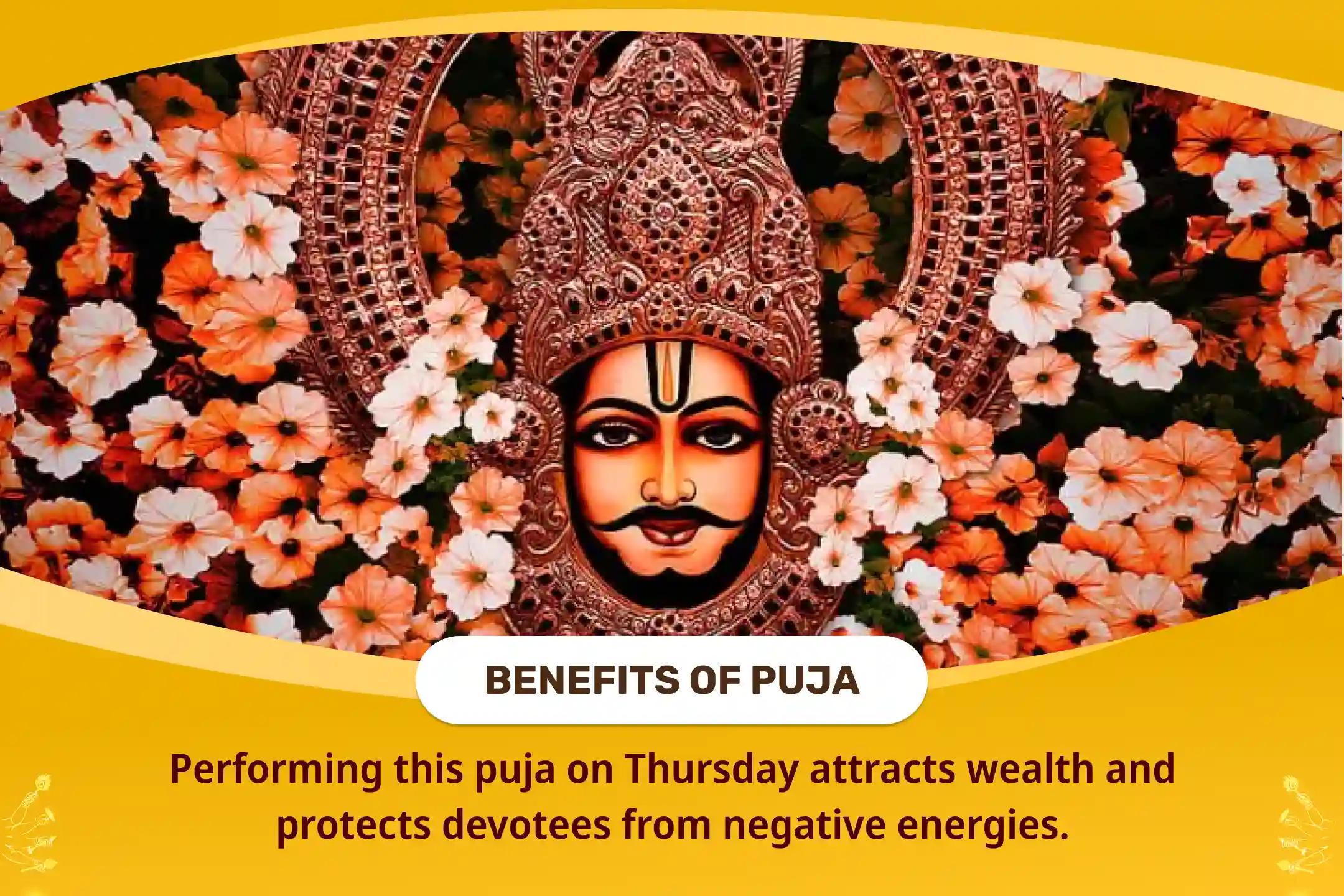 Worship The Krishna of Kalyug this Thursday! Shri Khatu Shyam Puja, Abhishek and Shringaar Receive blessings from the Greatest Warrior of All Time