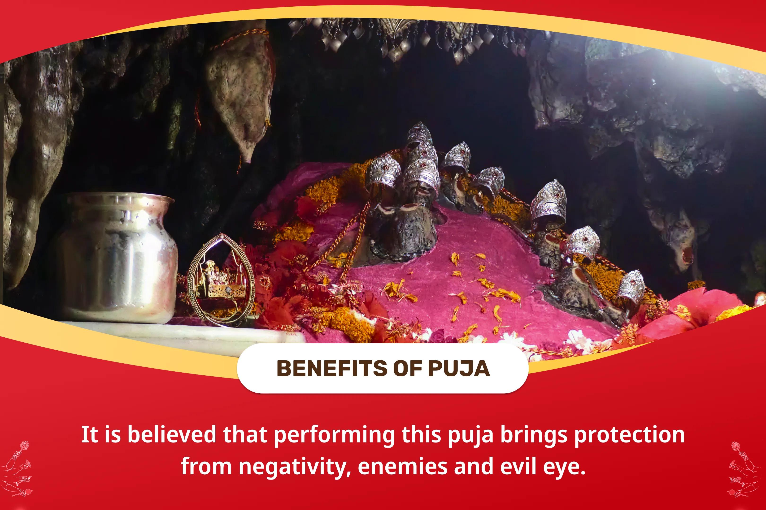 Vaishno Devi Katra Tirth Kshetra Special Vaishno Devi Tirth Durga Nav Chandi Pujan and Havan for Protection from Negativity, Enemies and Evil Eye