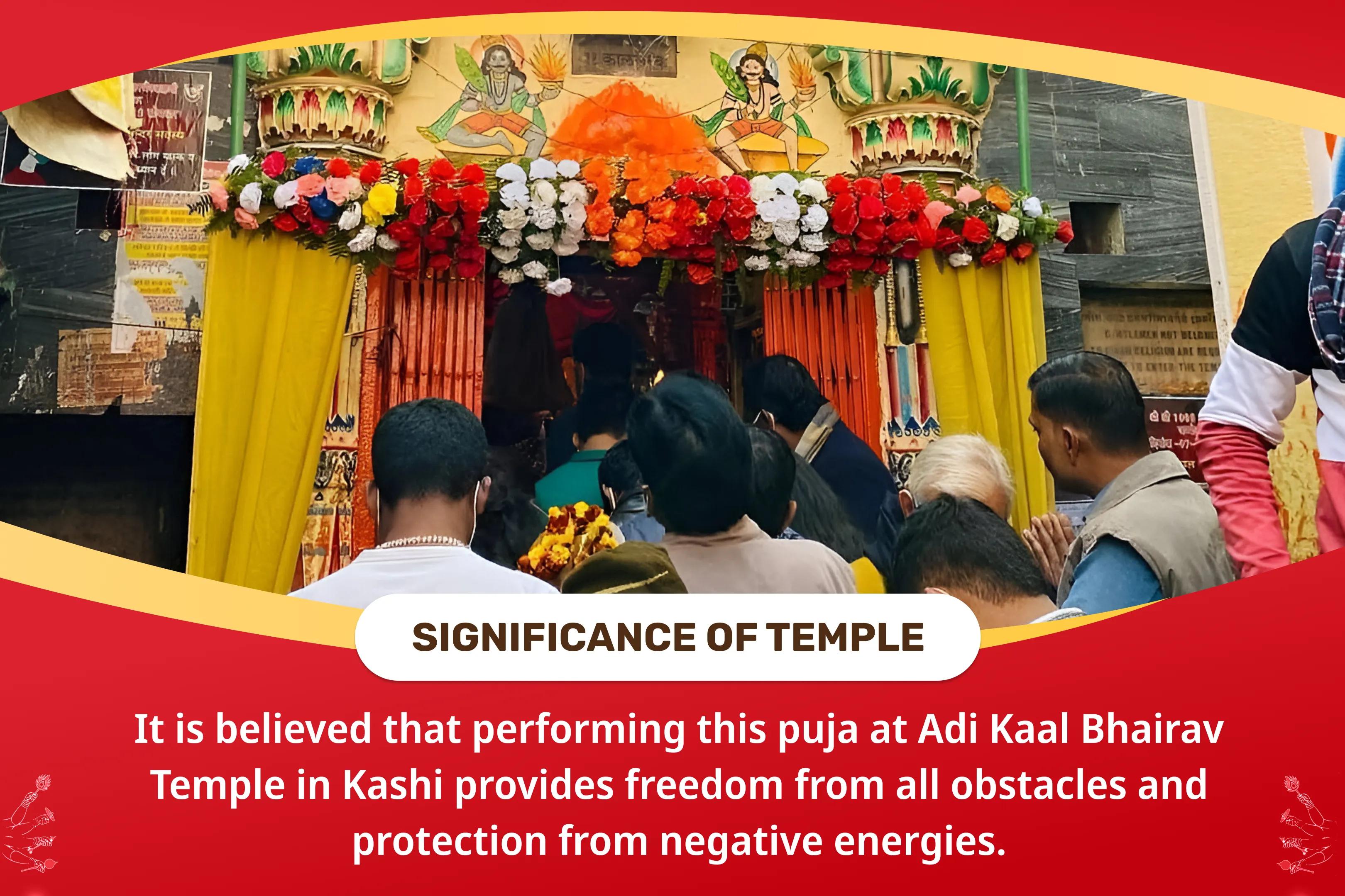 Kalashtami 4 Prahar Kashi Special 4 Prahar Kaal Bhairav Abhishek Puja, Sringar Sewa, Khappar Sewa and Bhog sewa To Remove 7 Past Lifetimes' Sins and Negativity