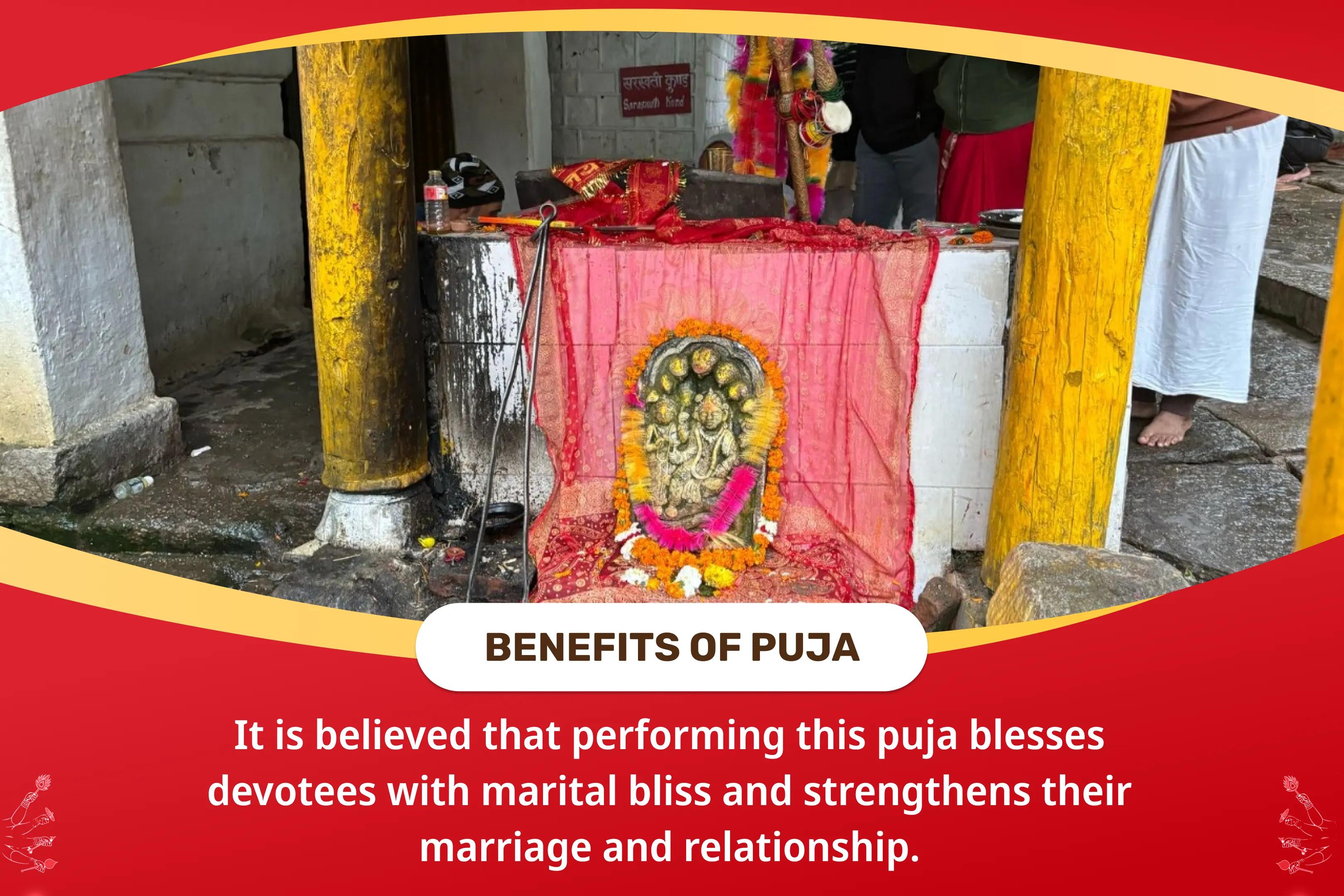 Sacred Land of Shiva & Shakti’s Union - Triyuginarayan Special Shiv Parvati Vivah Pujan, Devi Mahatmyam Path and Ardhanareshwar Puja for Marital Bliss & Relationship Strengthening