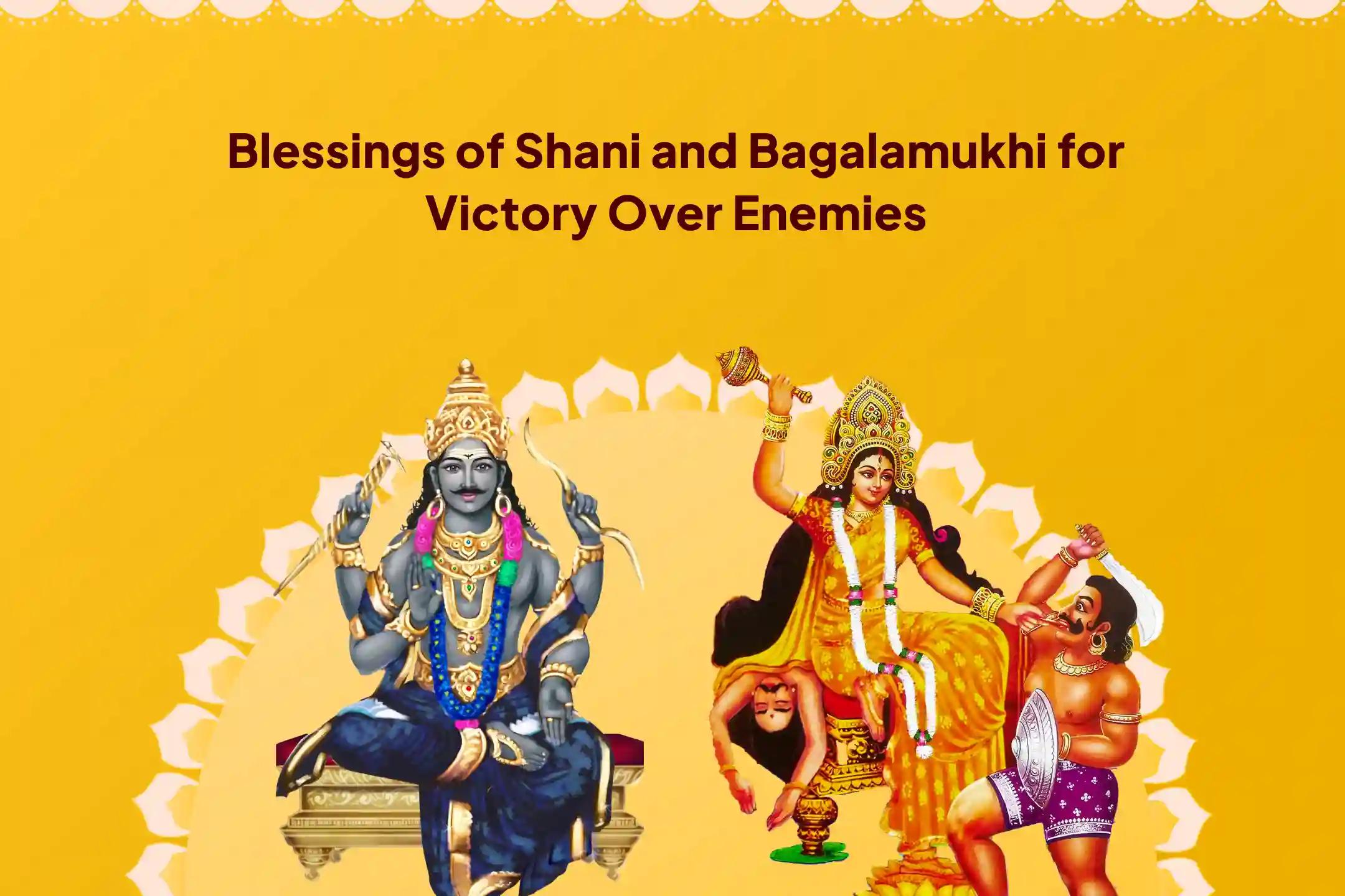 Justice and Triumph Shani-Bagalmukhi Special Legal Victory Sankalp Puja and Shani-Bagalamukhi Havan For Victory over Enemies and in Court Cases