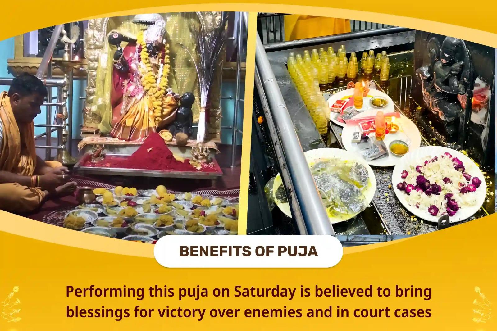 Justice and Triumph Shani-Bagalmukhi Special Legal Victory Sankalp Puja and Shani-Bagalamukhi Havan For Victory over Enemies and in Court Cases