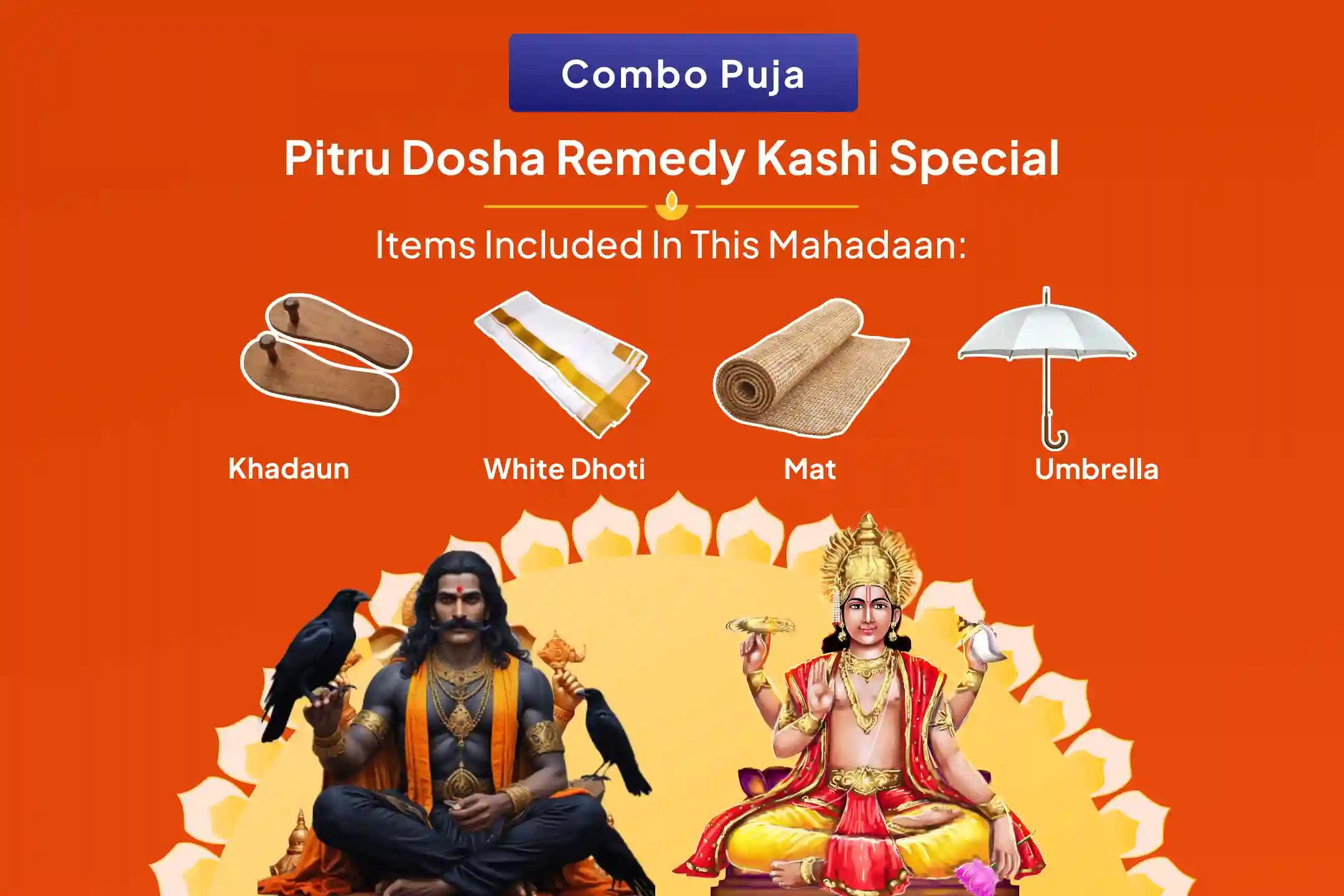 Pitru Dosha Remedy Kashi Special Surya-Shani Dosha Nivaran Puja and Pitru Mahadaan Kunjika Arpan Heal Ancestral Karmas, Strengthen Family Bonds