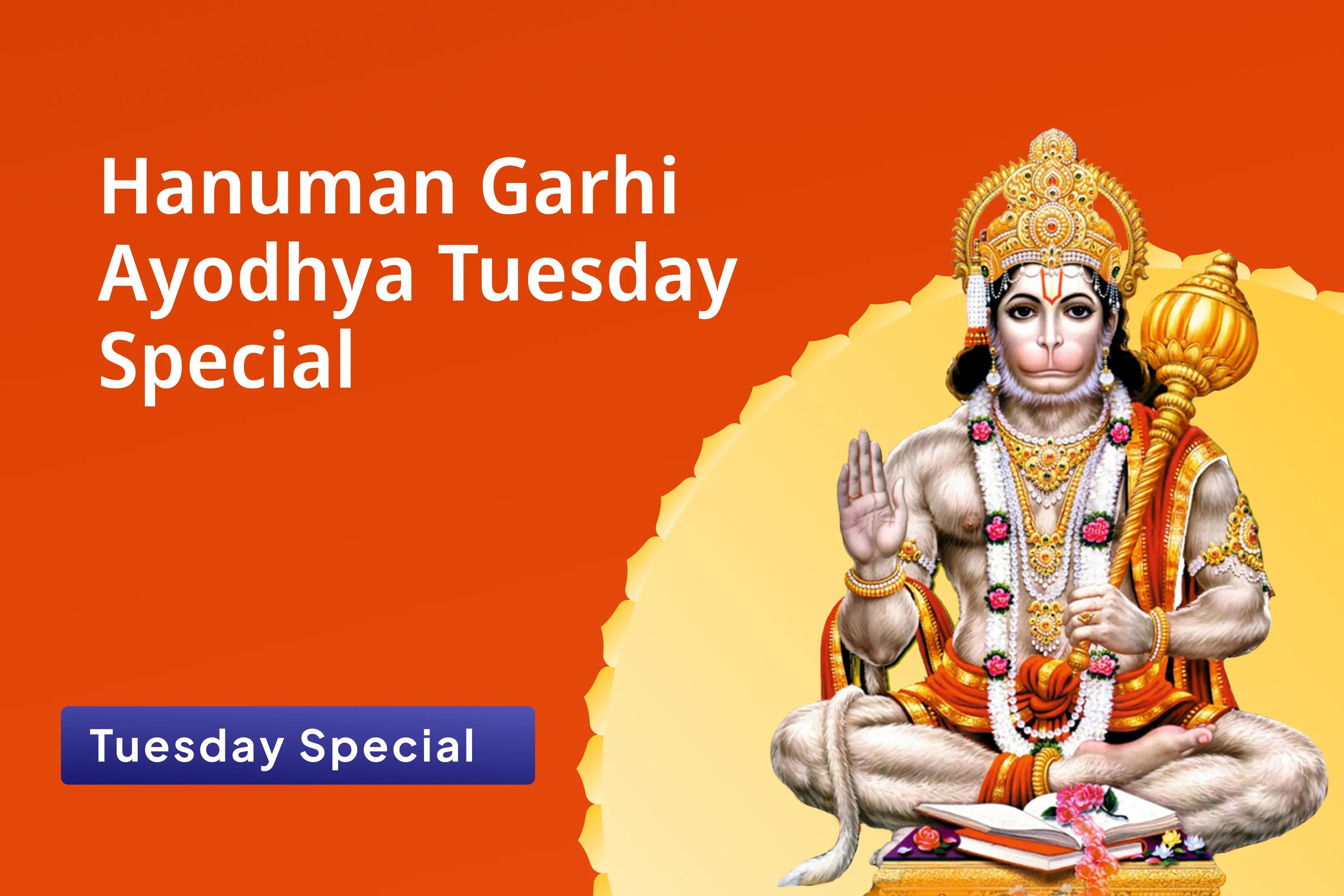 Hanuman Garhi Ayodhya Tuesday Special 11,000 Hanuman Mool Mantra Jaap, Sindoor Abhishek and Yagya For Unshakable Strength and Unstoppable Protection