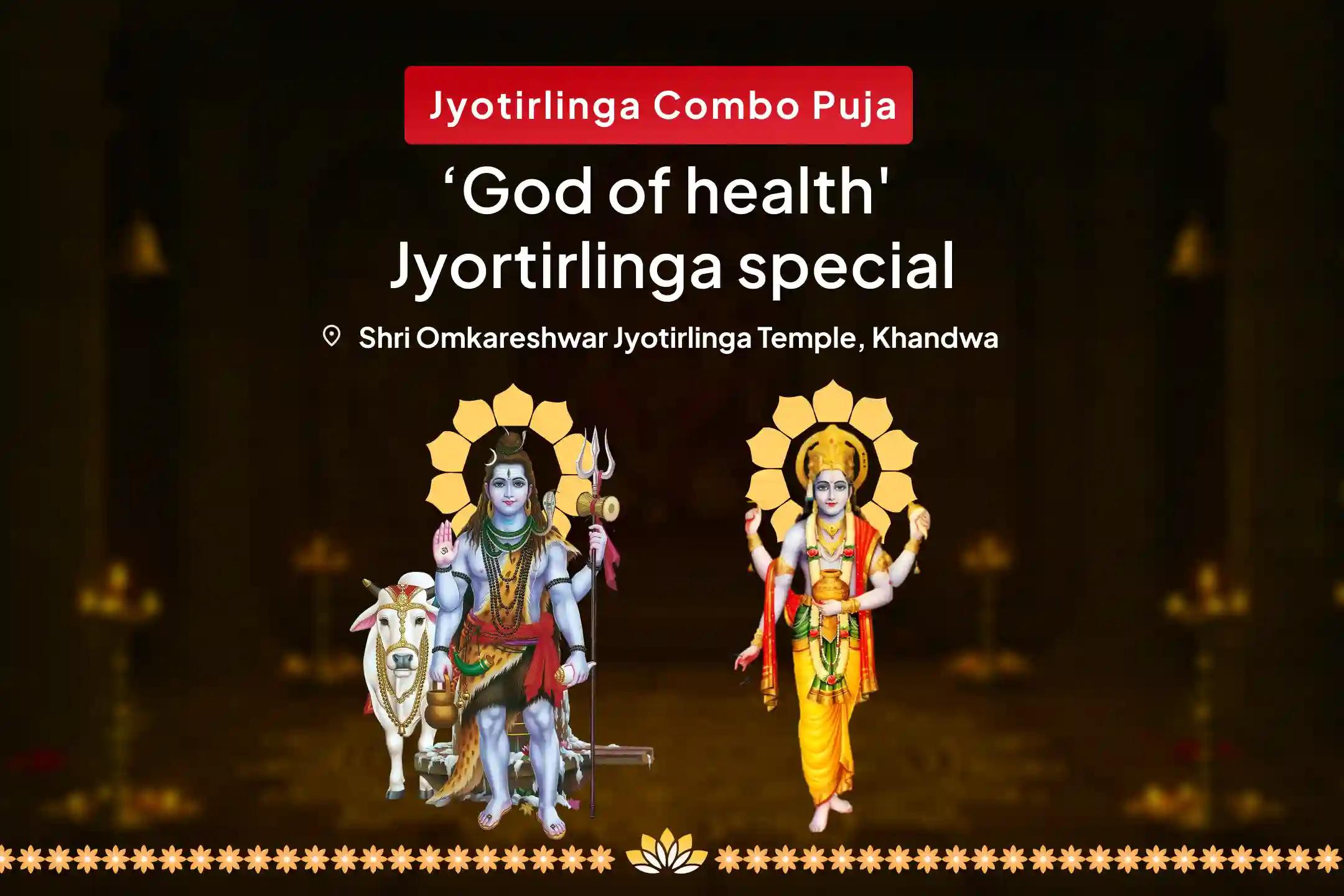 Monday 'God of Health' Jyortirlinga Special  11,000 Mahamrityunjay Mantra Jaap and Arogya Murti Dhanvantari Shakti Homa  For Healing, Protection, and Warding Off Untimely Misfortunes
