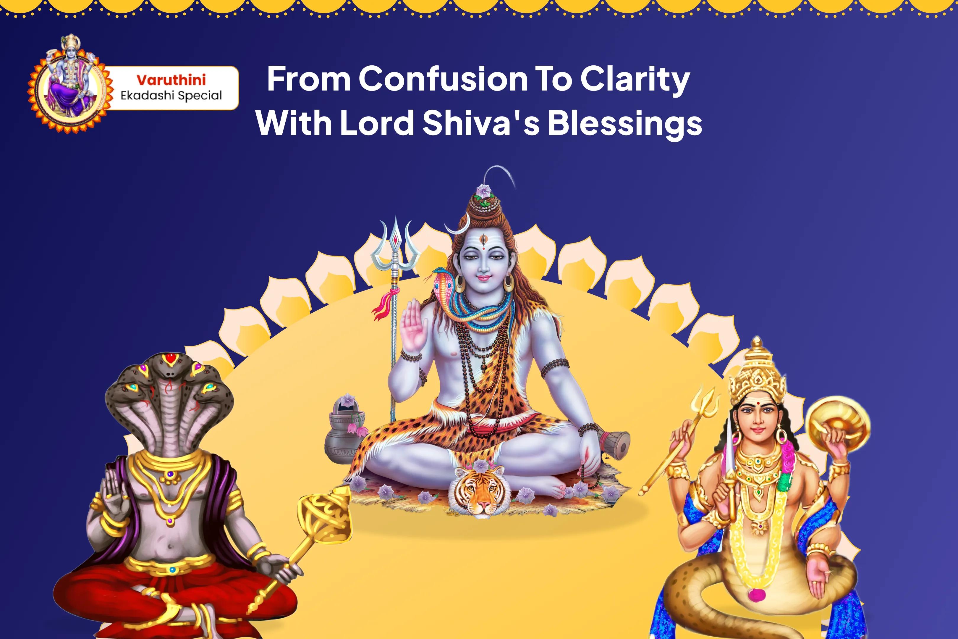 Rahu-Ketu Shanti Nakshatra Special Rahu-Ketu Peeda Shanti Puja and Shiv Rudrabishek for Blessing of Mental Clarity and Improved Decision-Making