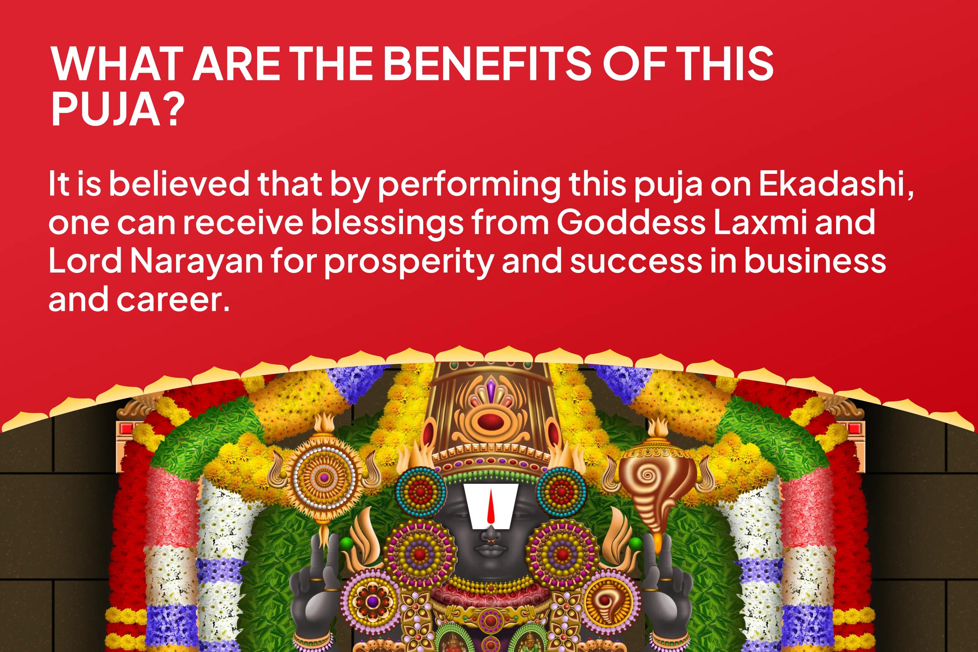 Venkateshwara Balaji Kshetra Mohini Ekadashi Special Sahasra Tulsi Dala Archana and Vishnusahasranaam Parayanam  For Divine Blessings and Wellness