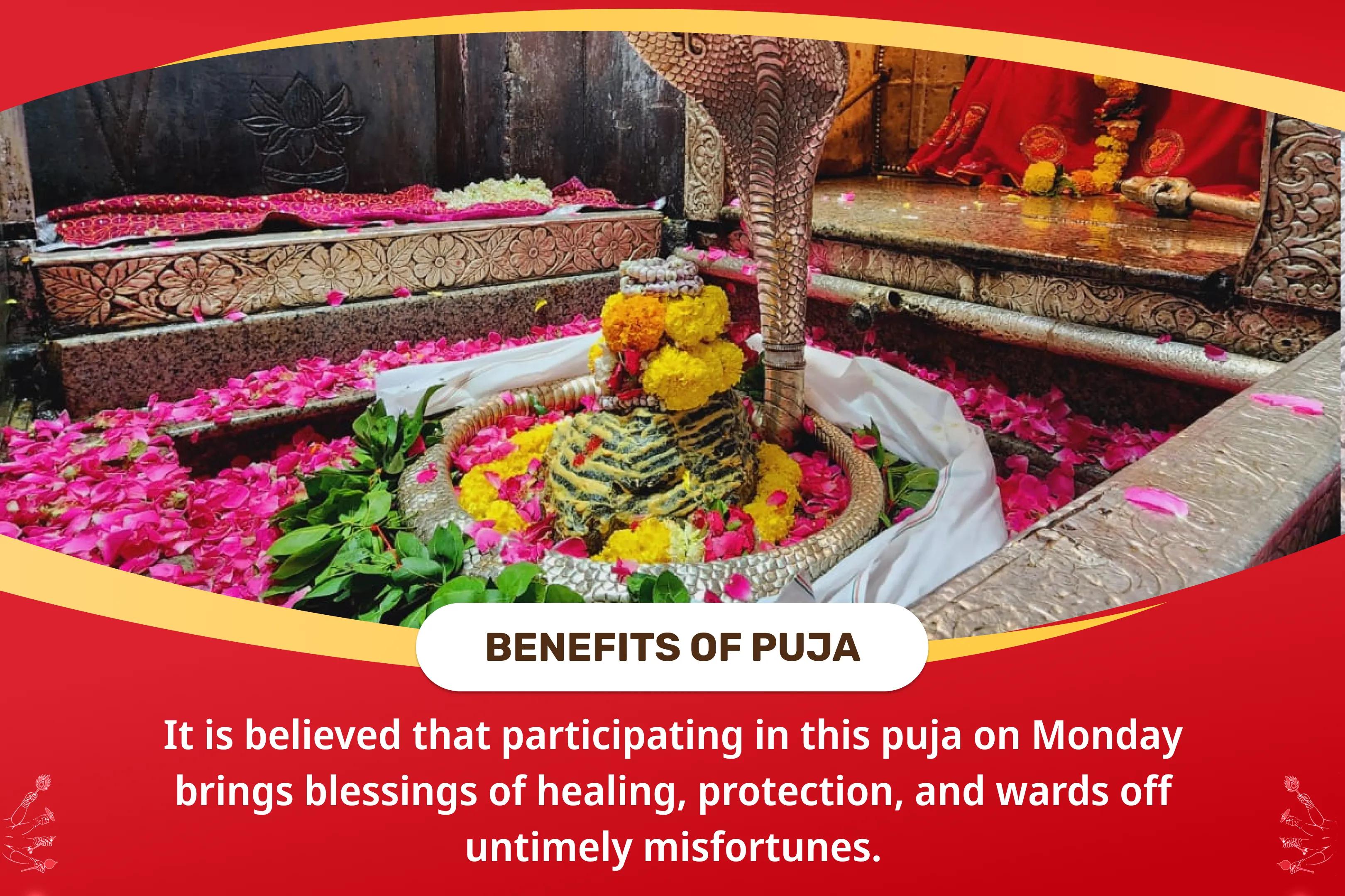 Monday 'God of Health' Jyortirlinga Special 11,000 Mahamrityunjay Mantra Jaap and Arogya Murti Dhanvantari Shakti Homa for Healing, Protection, and Warding Off Untimely Misfortunes