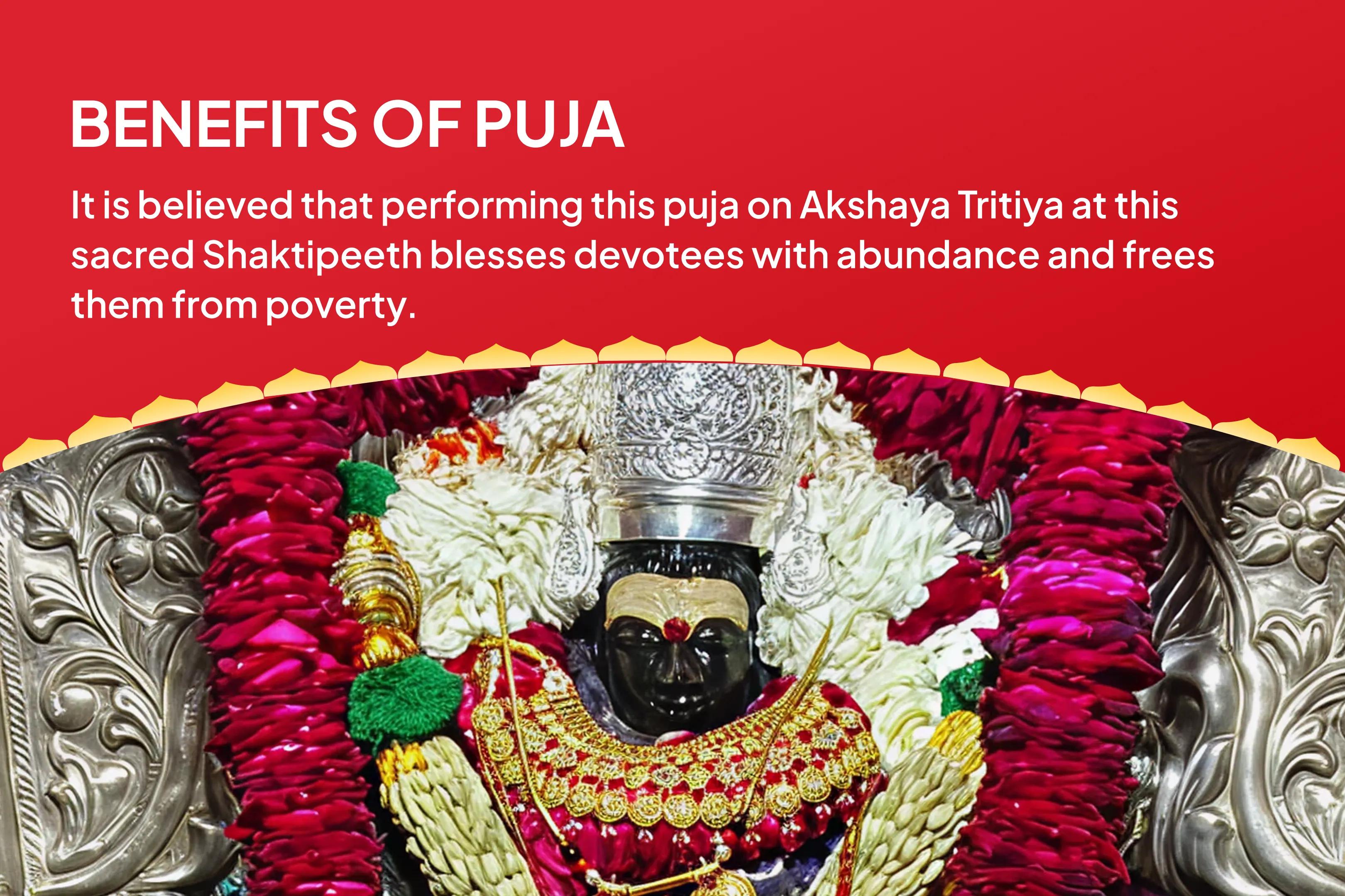 Akshay Tritiya Adishakti-Swarupini Vishalakshi Shaktipeeth Special Maa Vishalakshi Kumkum Abhishek, Akshaya Lakshmi Archana and Karma-Shuddhi Yagya for Limitless Prosperity and Endless Abundance