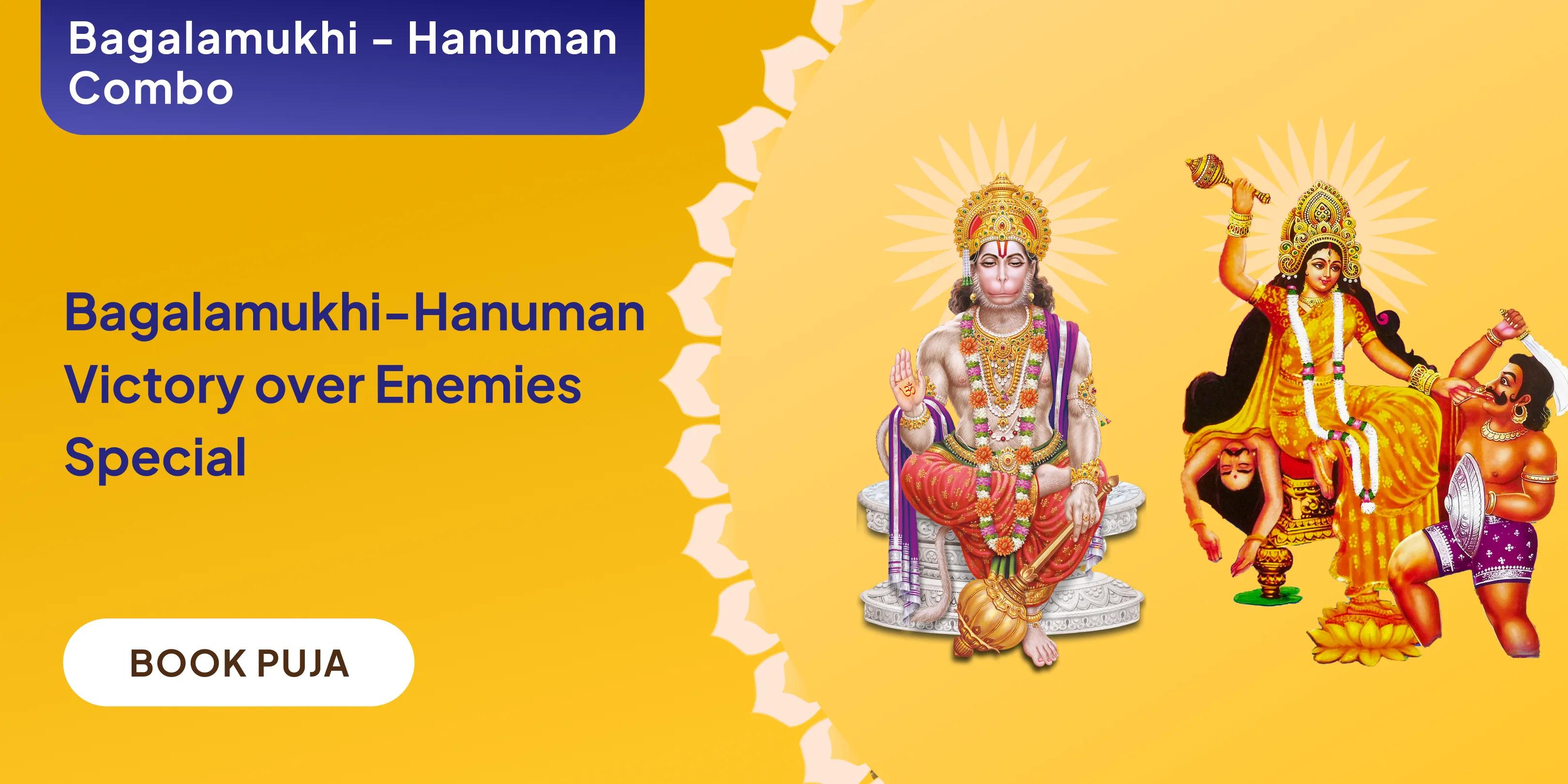 Maa Bagalamukhi Shatru Buddhi Vinashini Yagya and Hanuman Shatrunjay Pujan