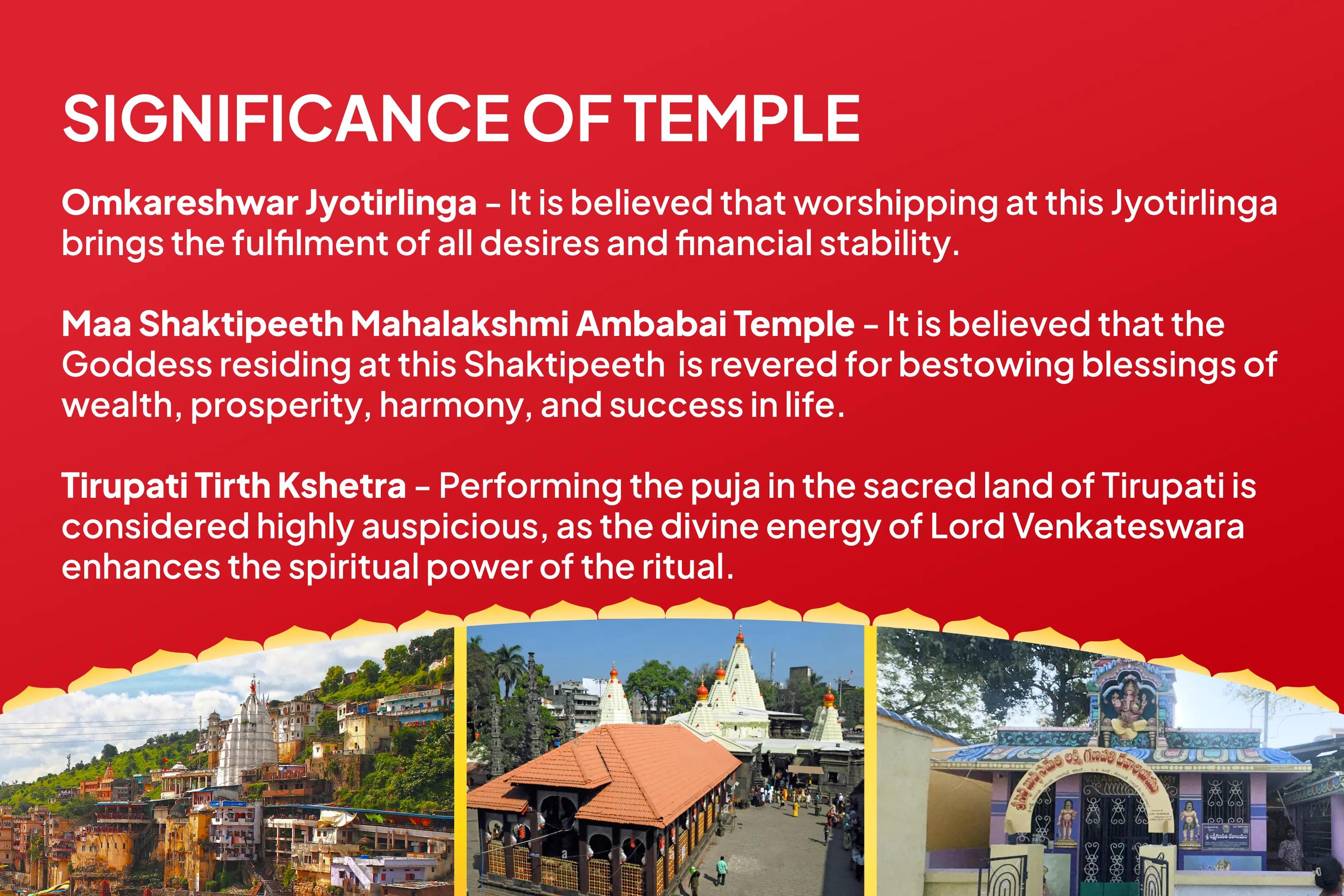 Akshaya Tritiya Tirupati-Kshetra, Jyortirlinga and Shaktipeeth Combo Shiva-Lakshmi-Venkateshwara Puja for Debt Removal and Prosperity the Ultimate Ritual for Debt-Relief and Removing Poverty