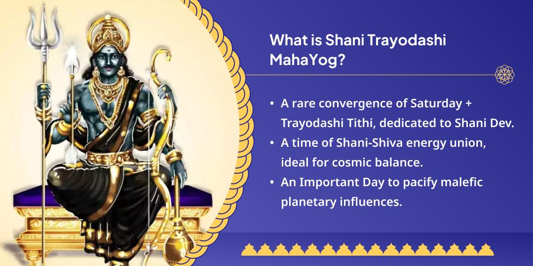 Shani Trayodashi Mahayog Special Tri Mandir Til & Oil Abhishek
