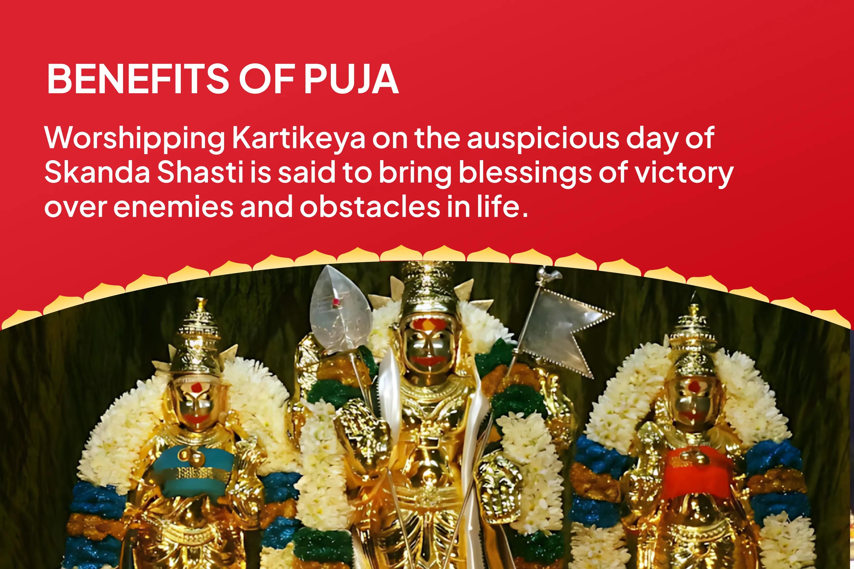 Skanda Shashti God of War Special Shatru Samhara Trishati Homa For Blessing to Attain Victory over Enemies and Adversities in Life