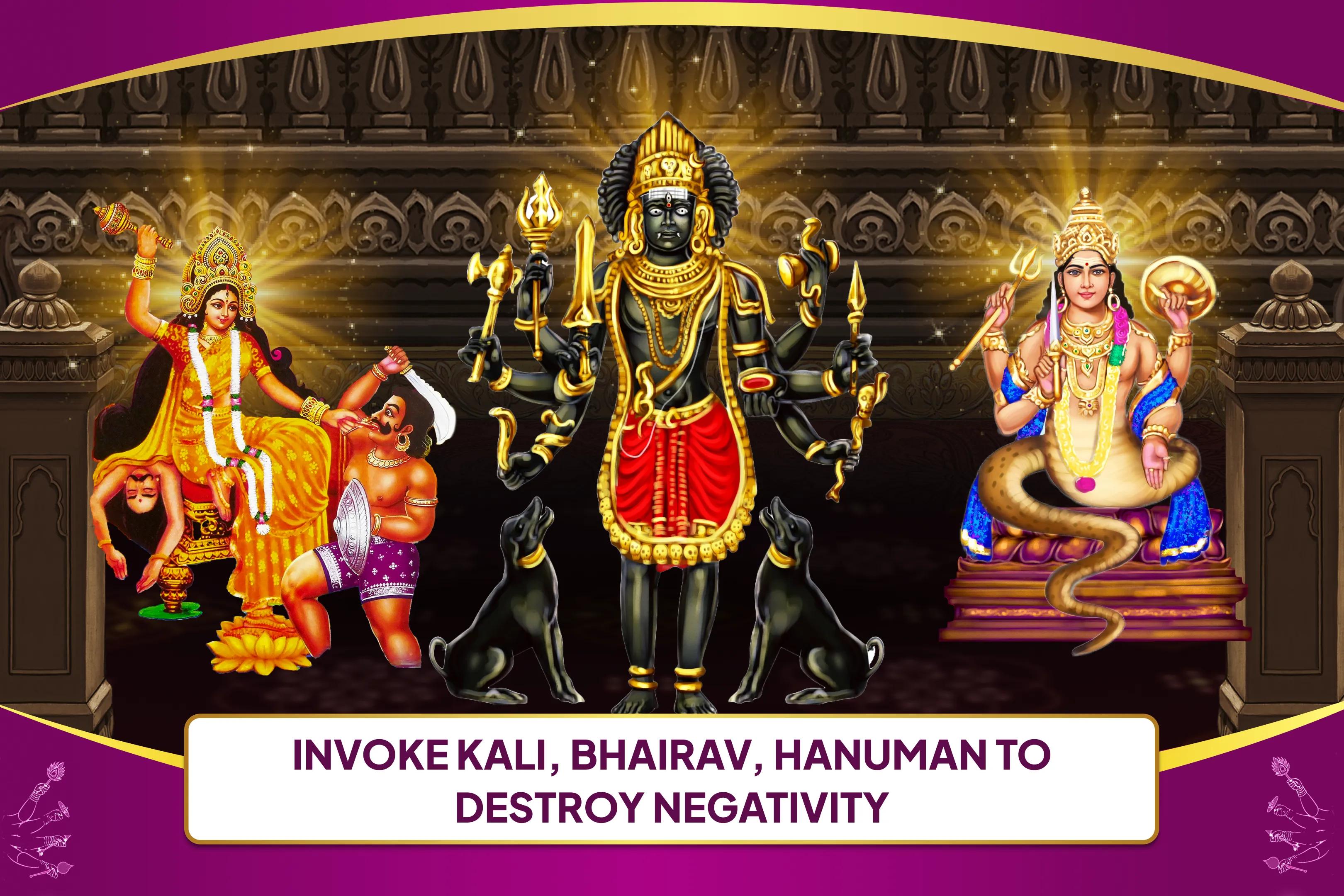 Energy Protection & Misfortune Cleanse Special Maa Bagalamukhi, Bhairav & Rahu Negativity Removal Special to Get Relief from Misfortunes and Sudden Setbacks