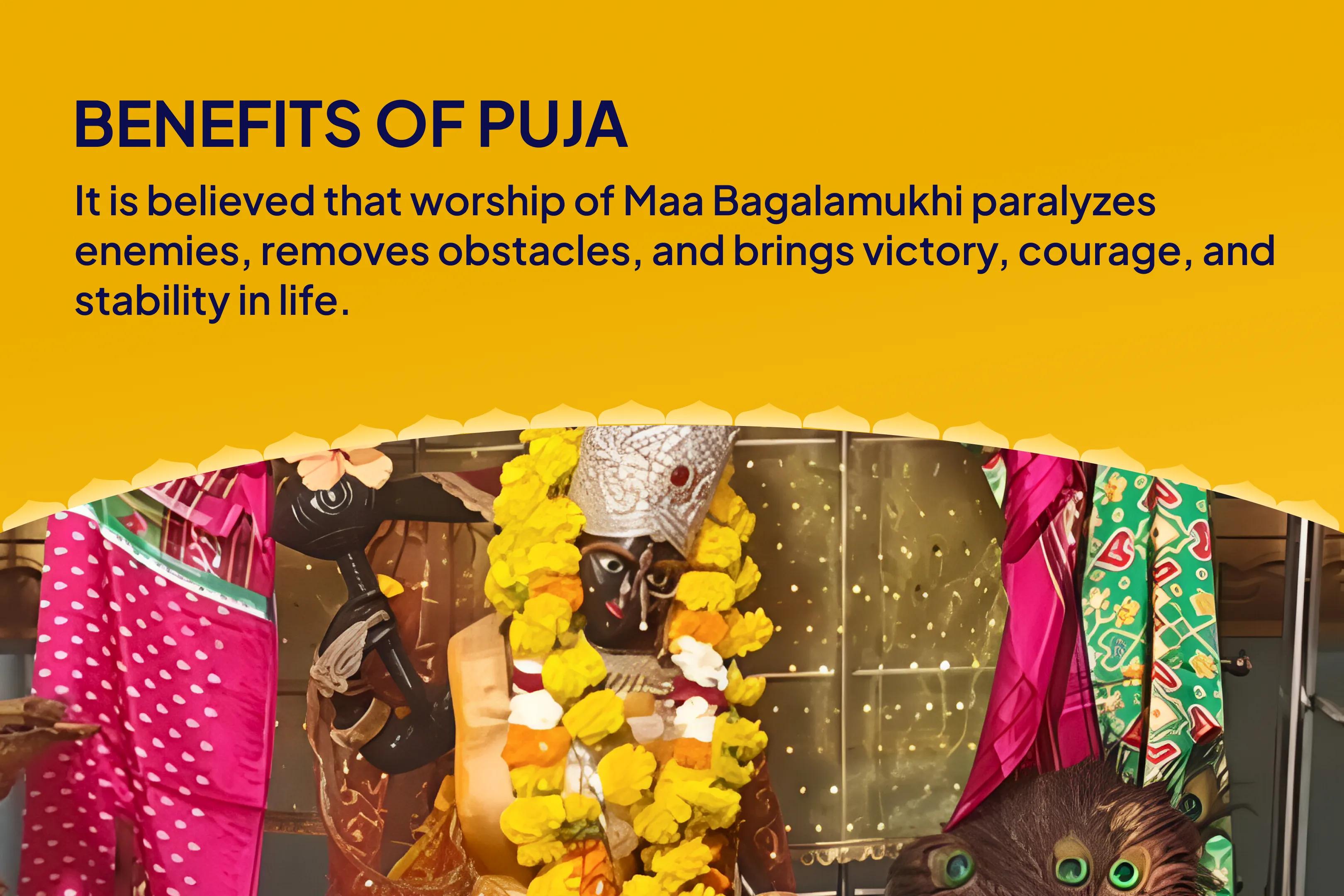 Day of Mega Power & Protection Shaktipeeth Special 8th Mahavidya Maa Bagalamukhi Jayanti Puja and Homa to Paralyse, Conquer and Attain Victory Over Enemies