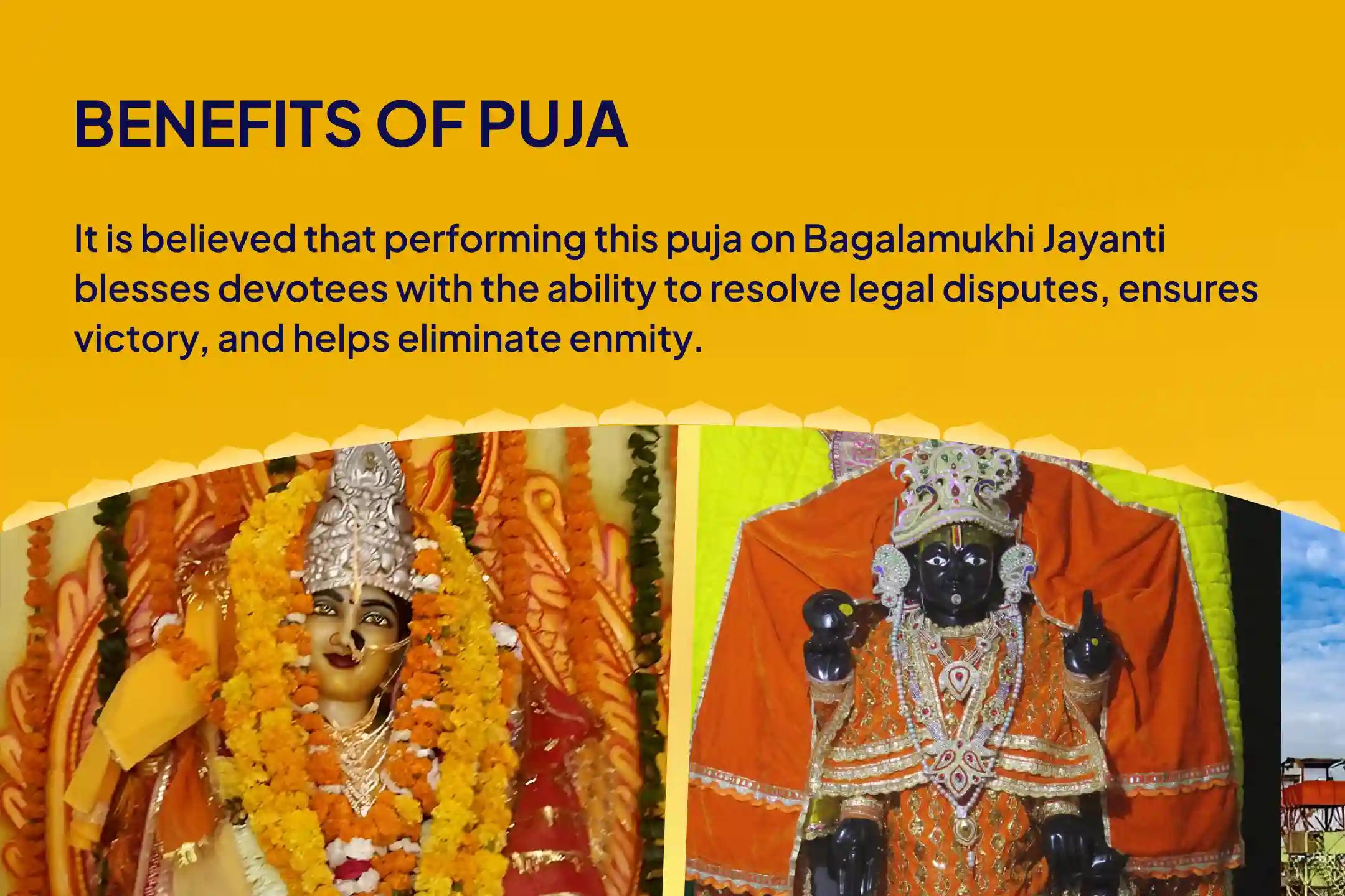 Bagalamukhi Jayanti - 36 Brahmin Special 36,000 Maa Bagalamukhi Mantra Jaap and Narayan Sudarshan Kavacham Yagya for Resolving Legal Battles, Ensuring Victory, and Removing Enmity