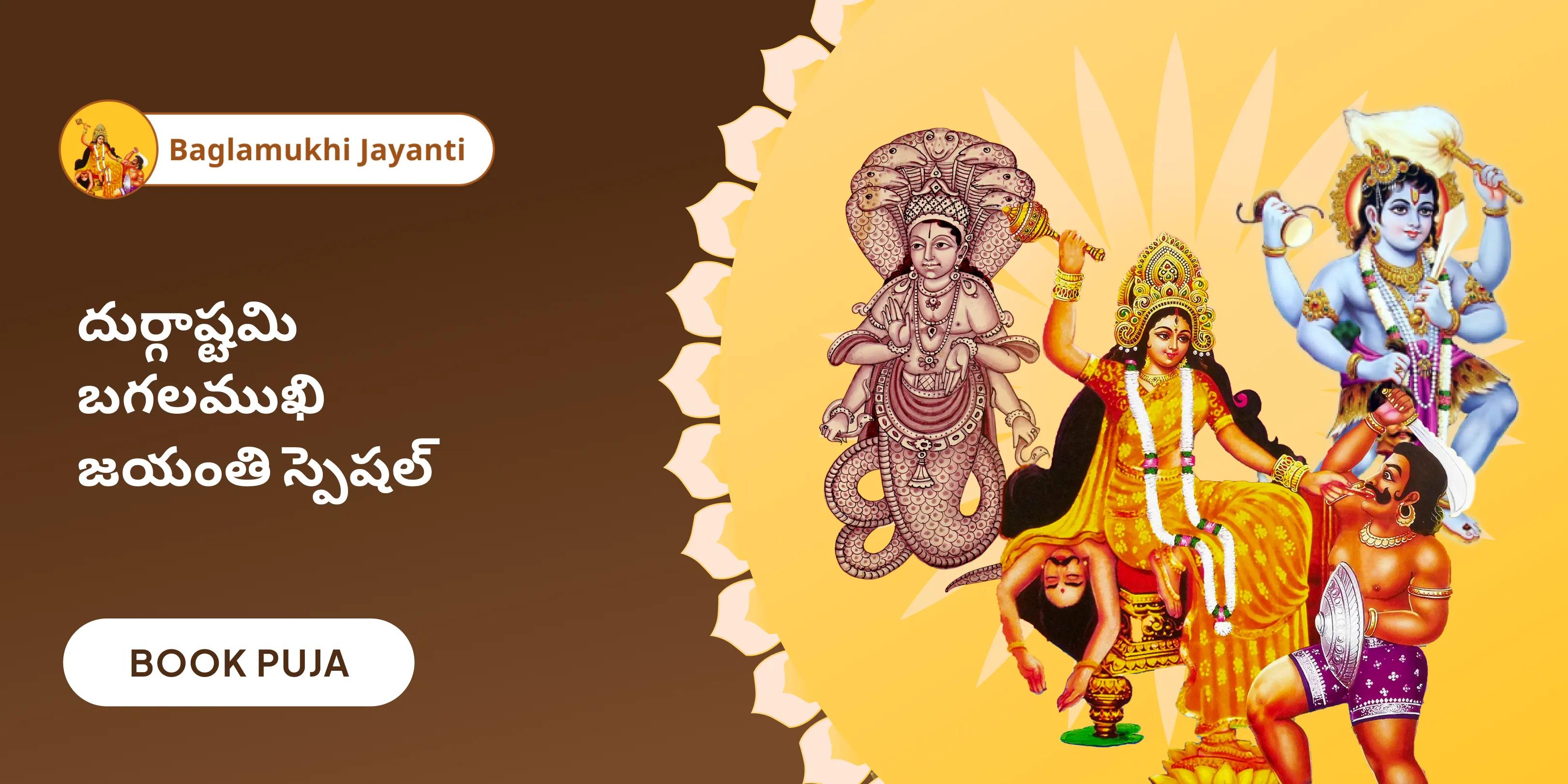 బగలముఖి తంత్ర యుక్త హోమం, భైరవ రక్షా పూజ మరియు అశ్లేష బలి కాల సర్ప పూజ